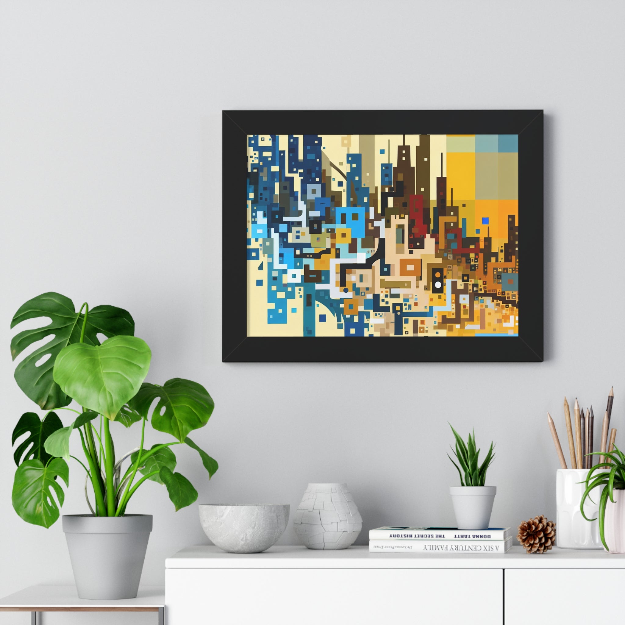 Metro Mirage | Framed Print