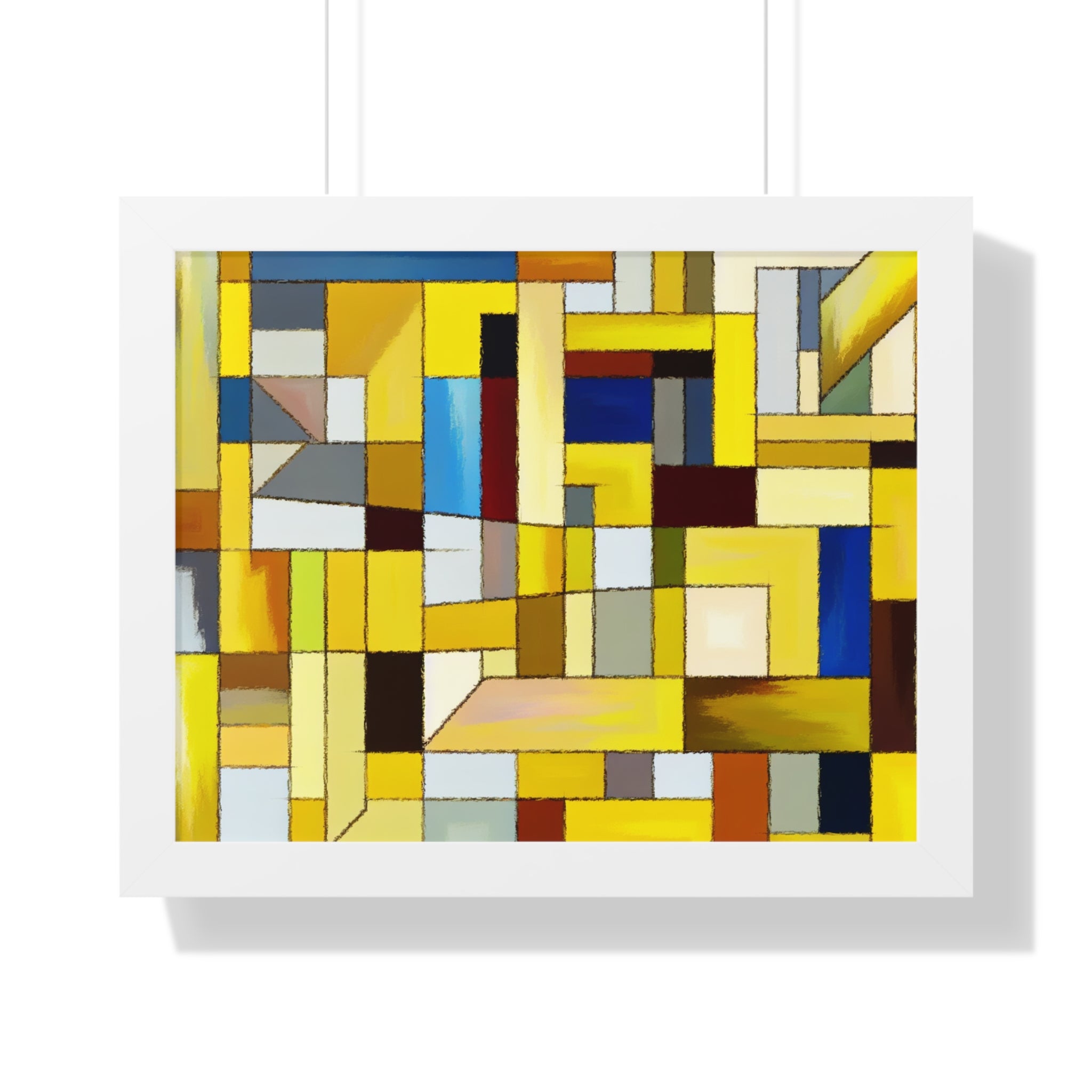 Chromatic Fragments and Light | Framed Print