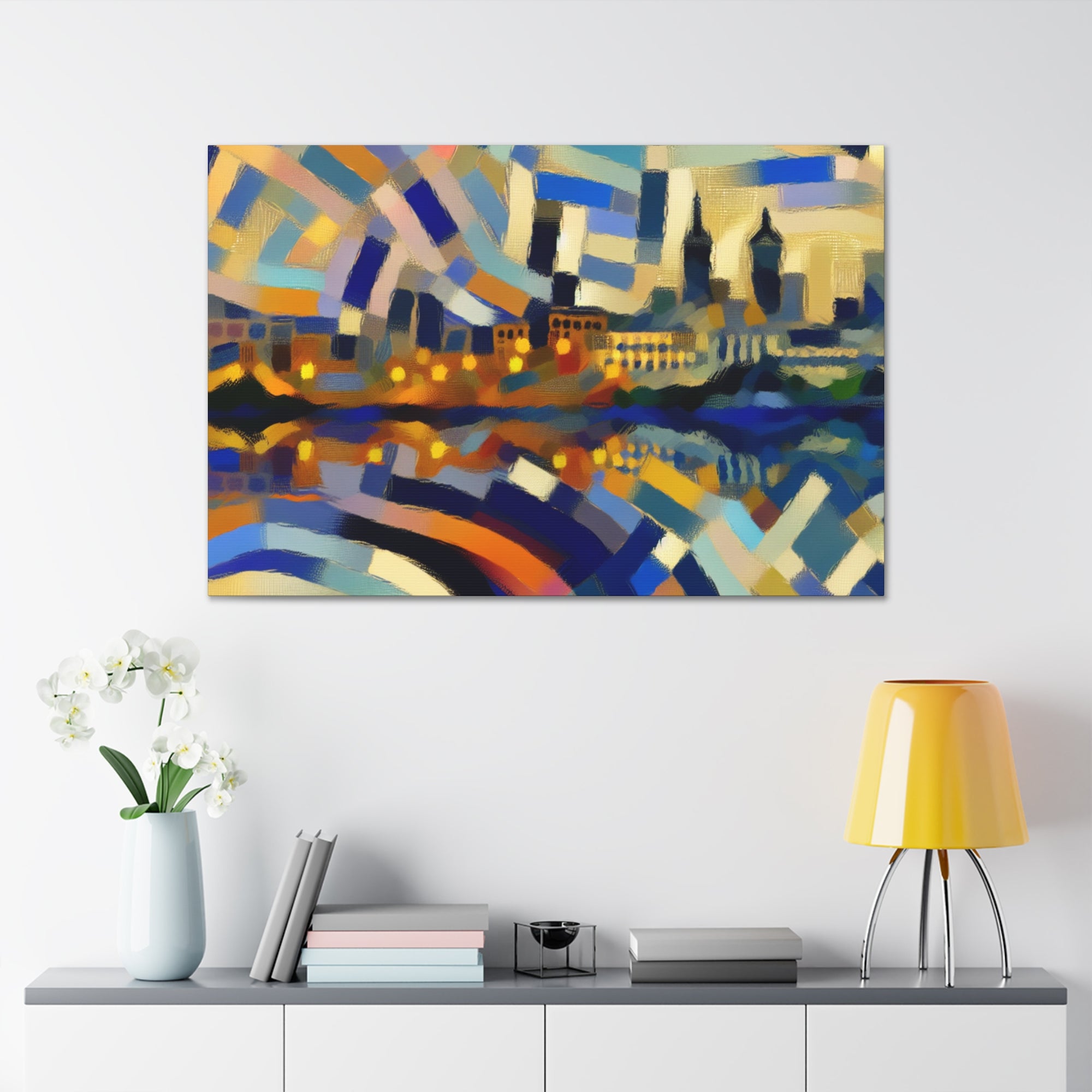 Urban Mirage and Flow | Canvas