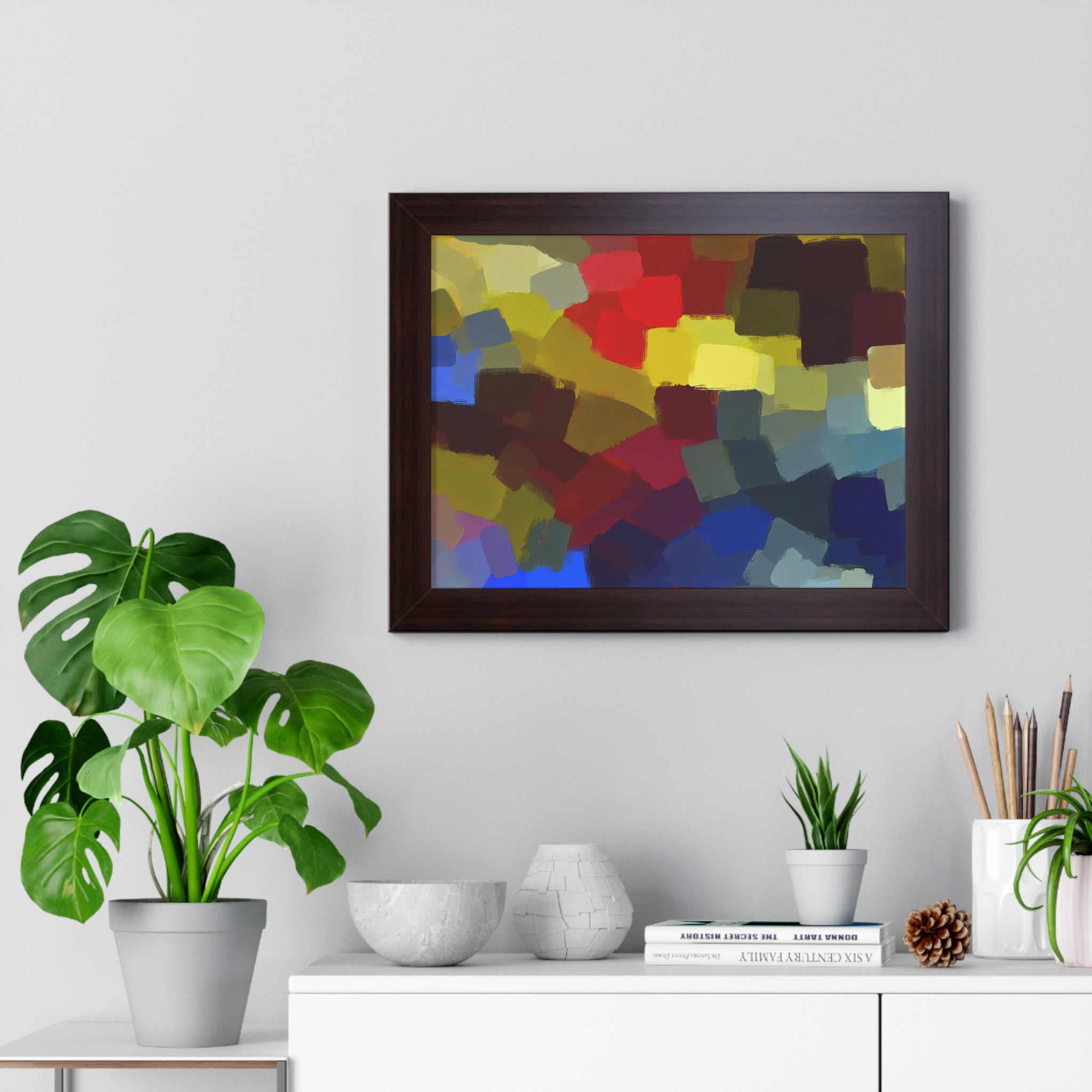 Rhythm of Colors | Framed Print