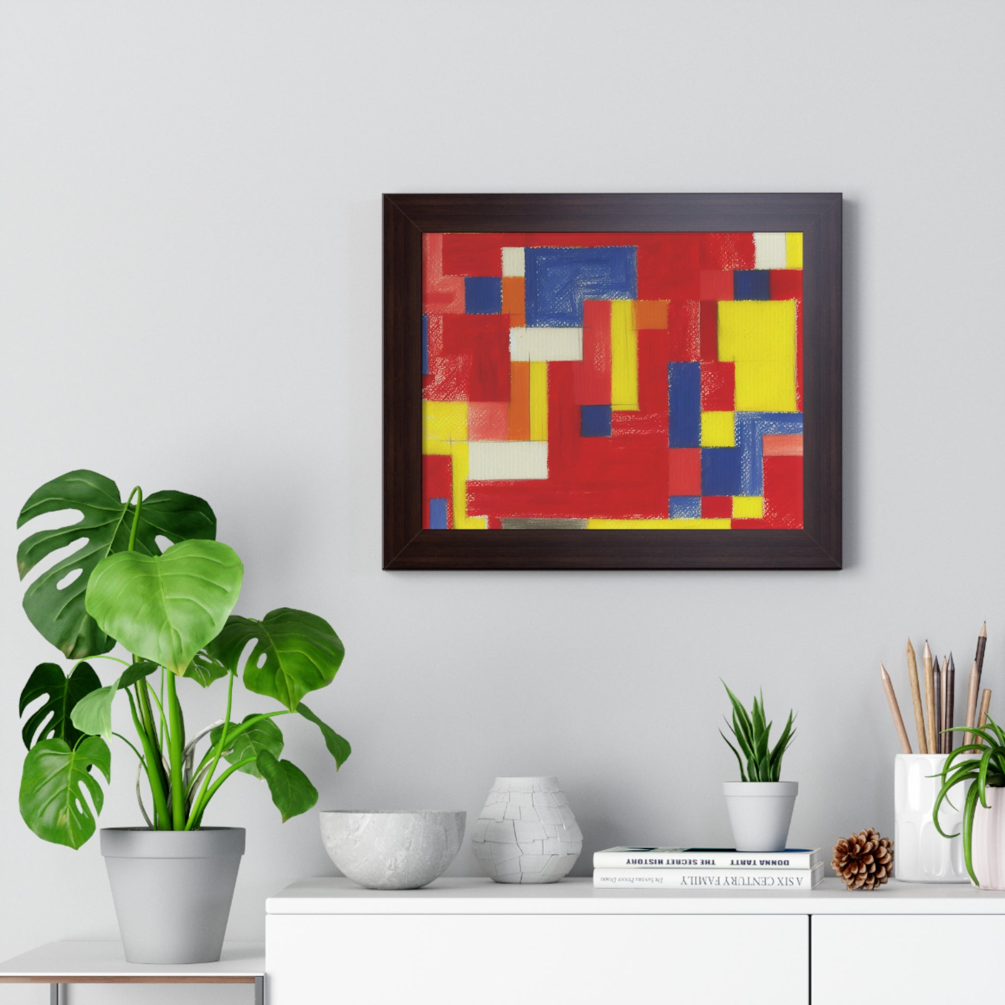 Vibrant Rhythmic Harmony | Framed Print