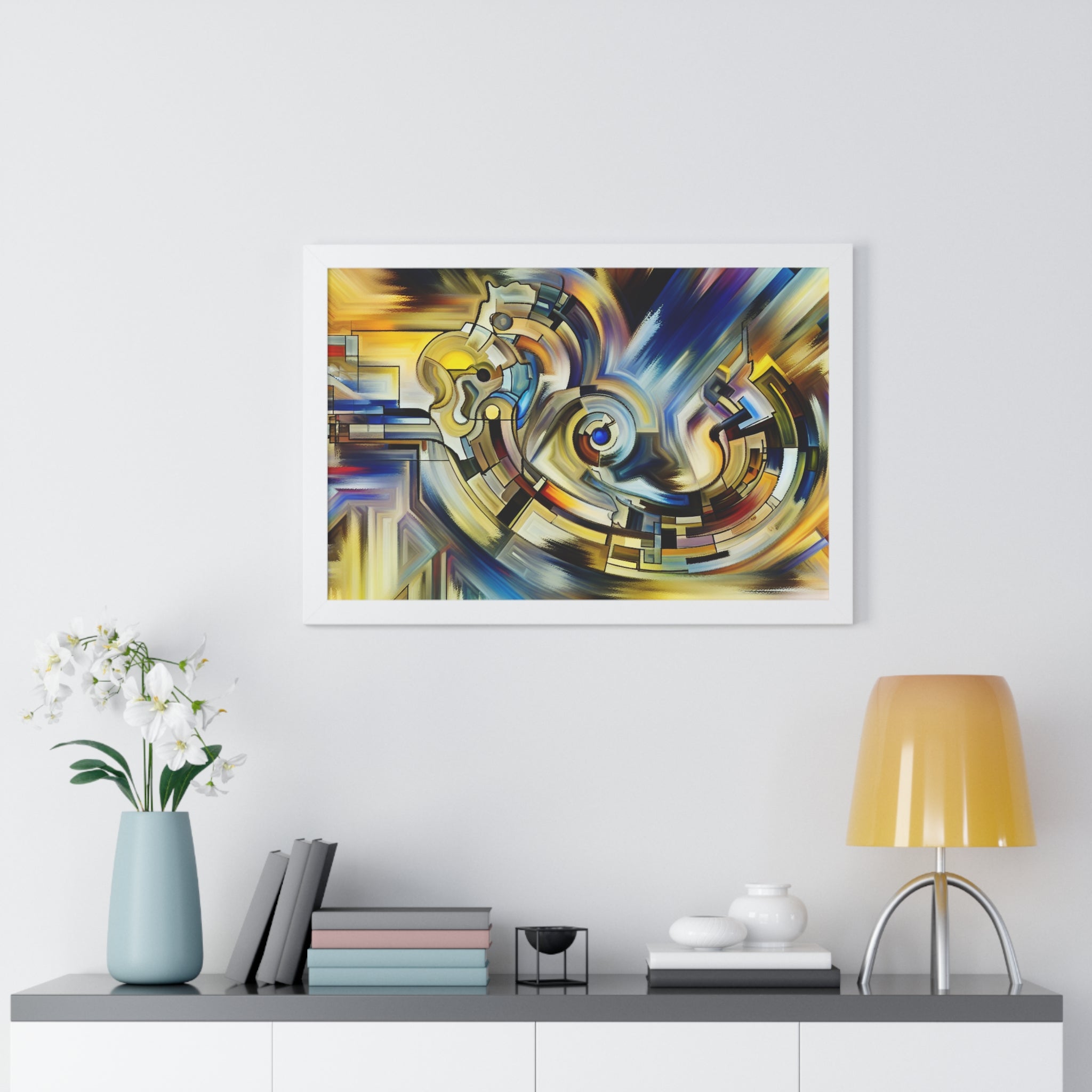 Kinetic Symphony of Chaos | Framed Print