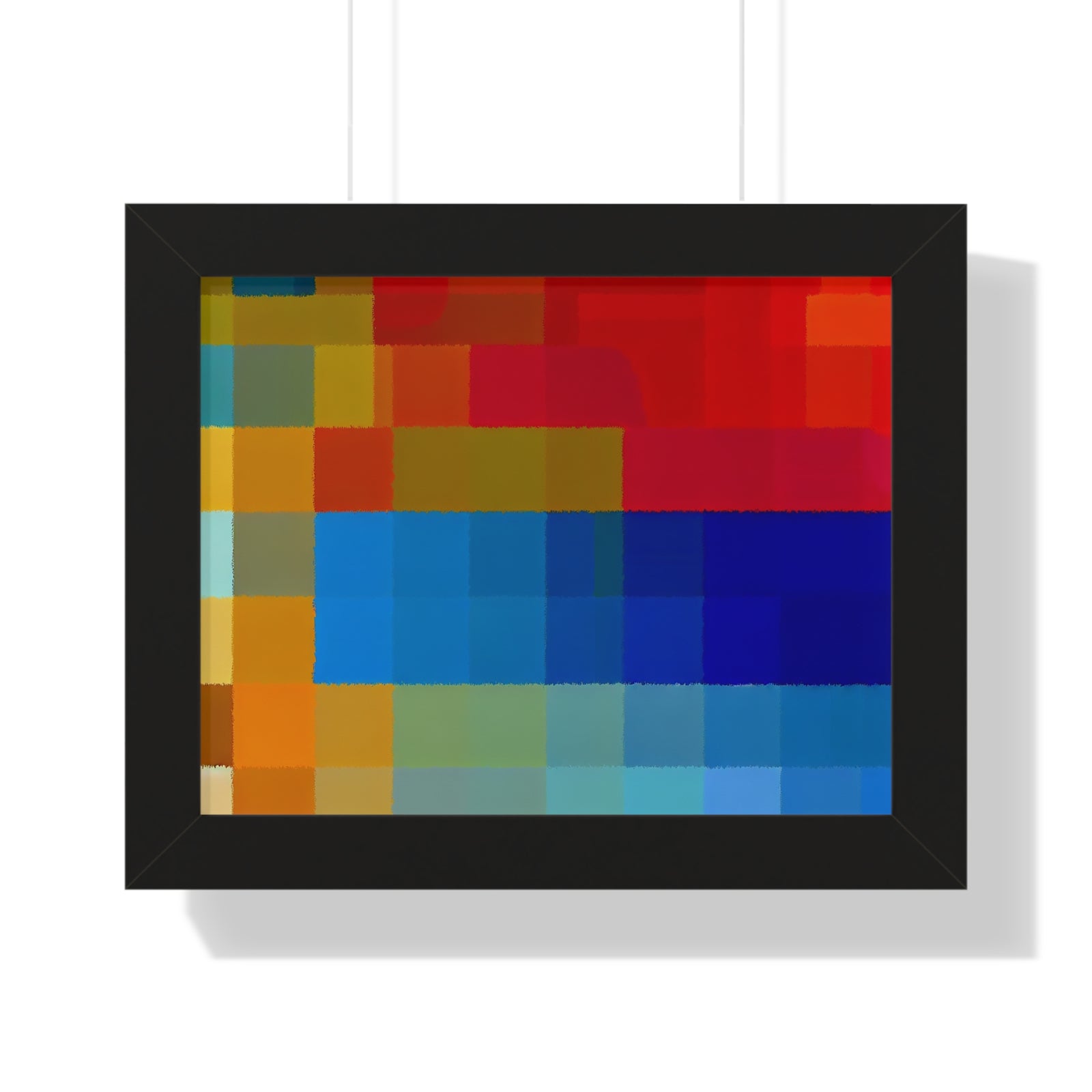 Rhythm of Color | Framed Print