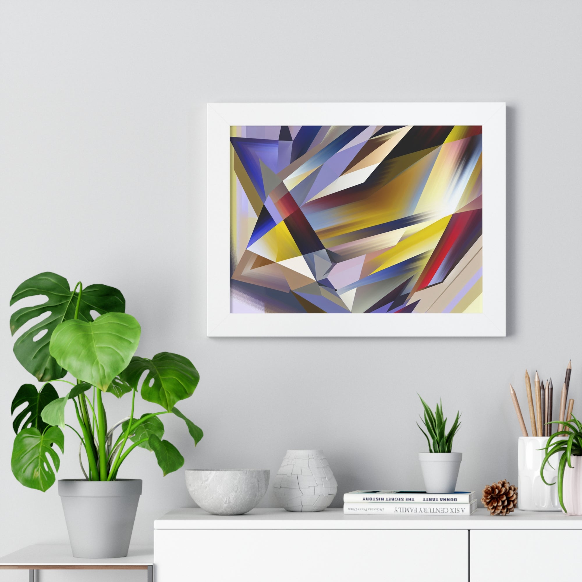 Velocity and Color Harmony | Framed Print