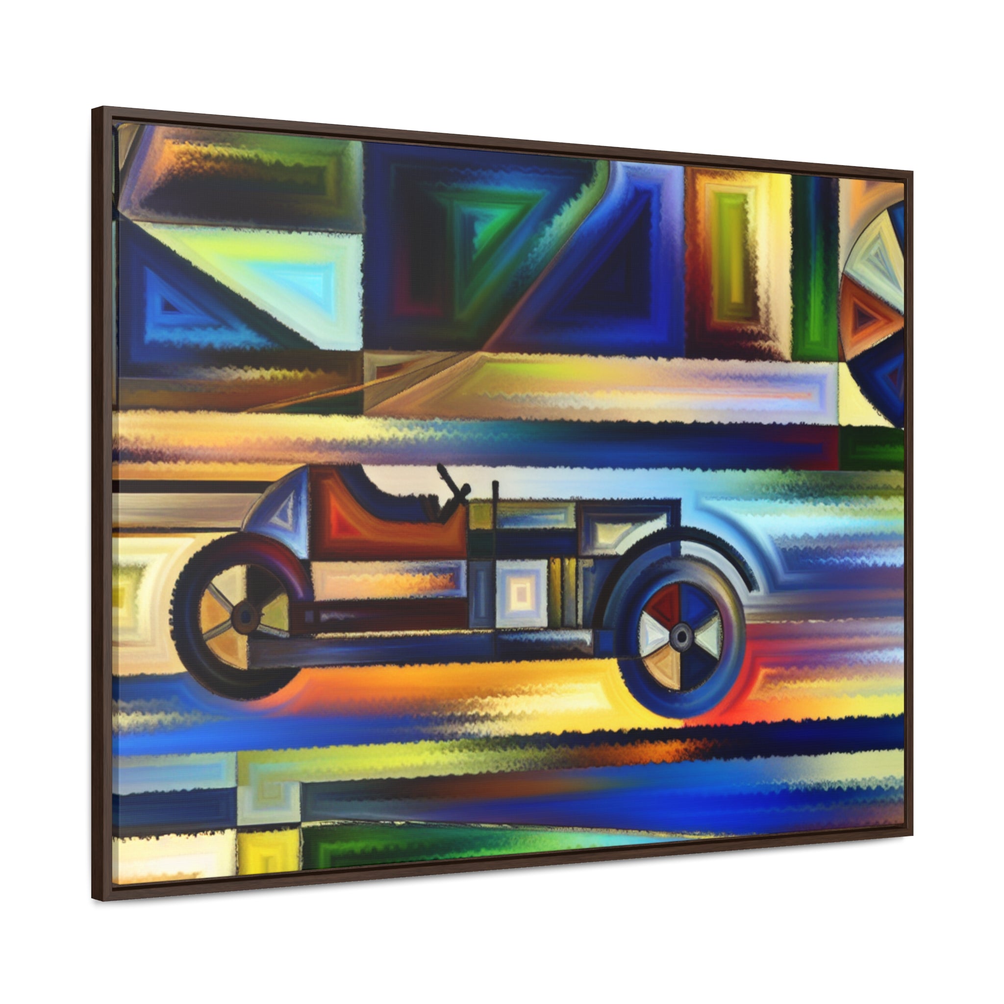 Velocity and Vibration | Framed Canvas