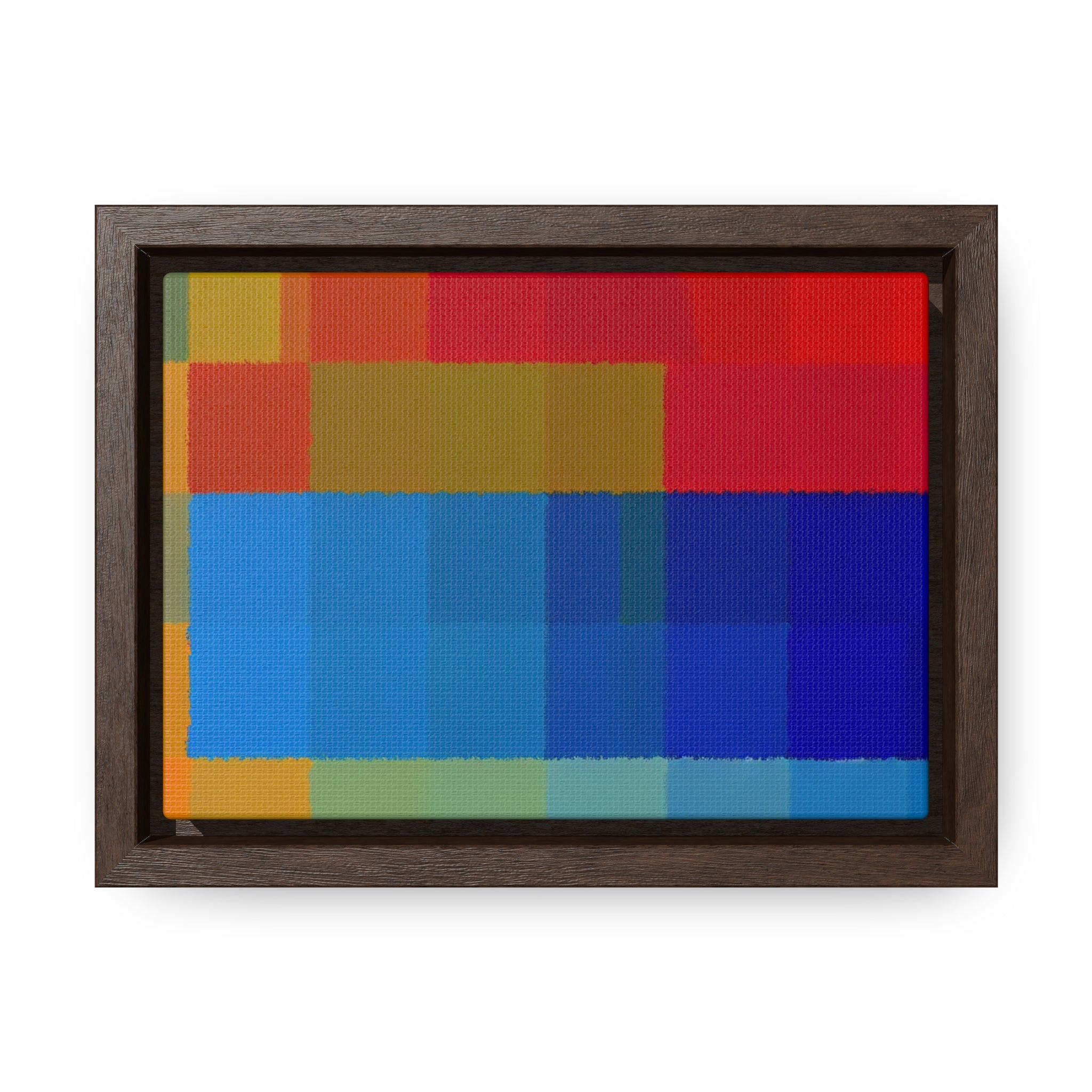 Rhythm of Color | Framed Canvas