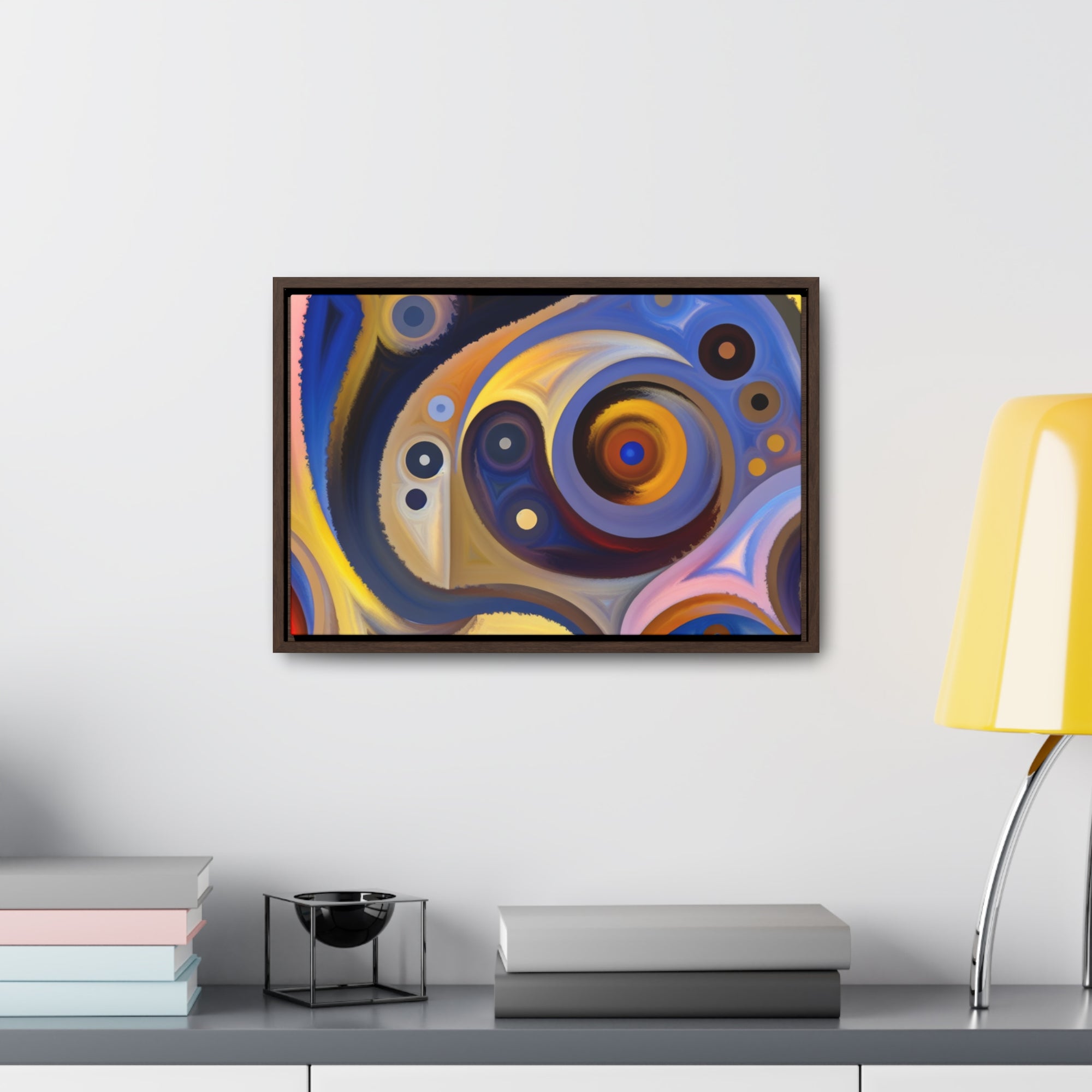 Chaotic Reverie | Framed Canvas