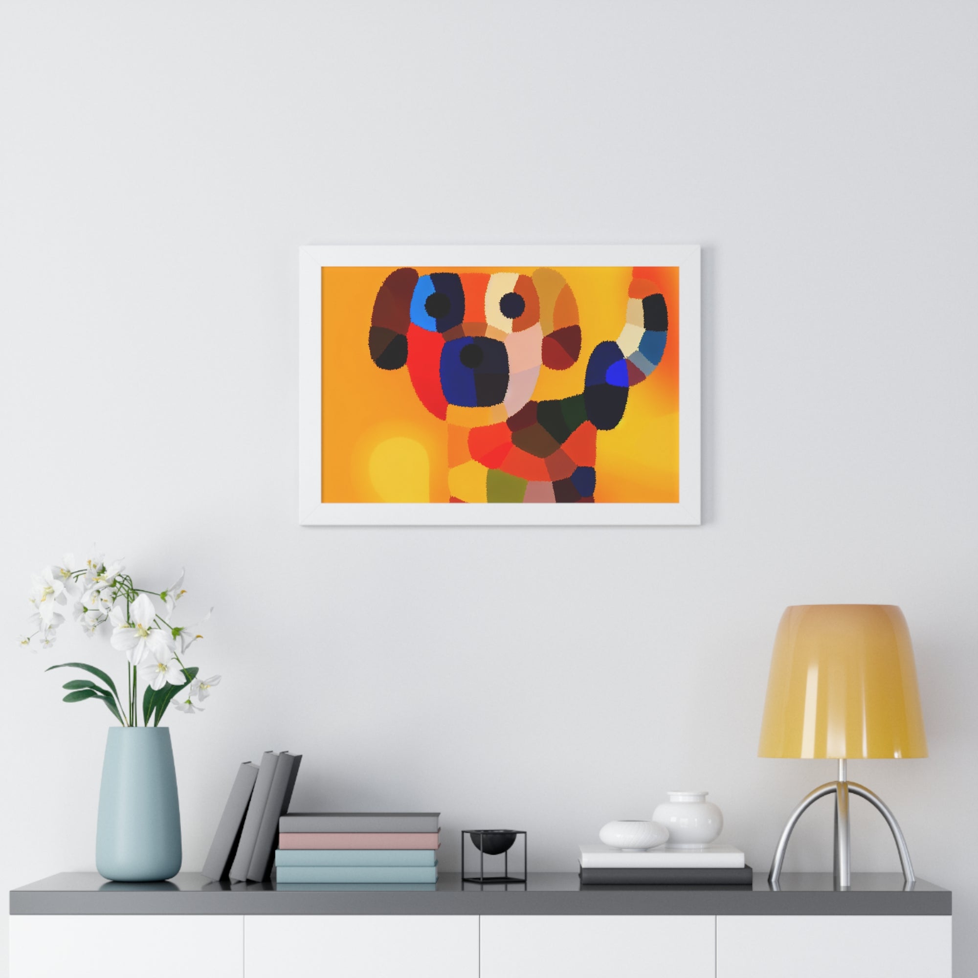 Patches of Playfulness | Framed Print