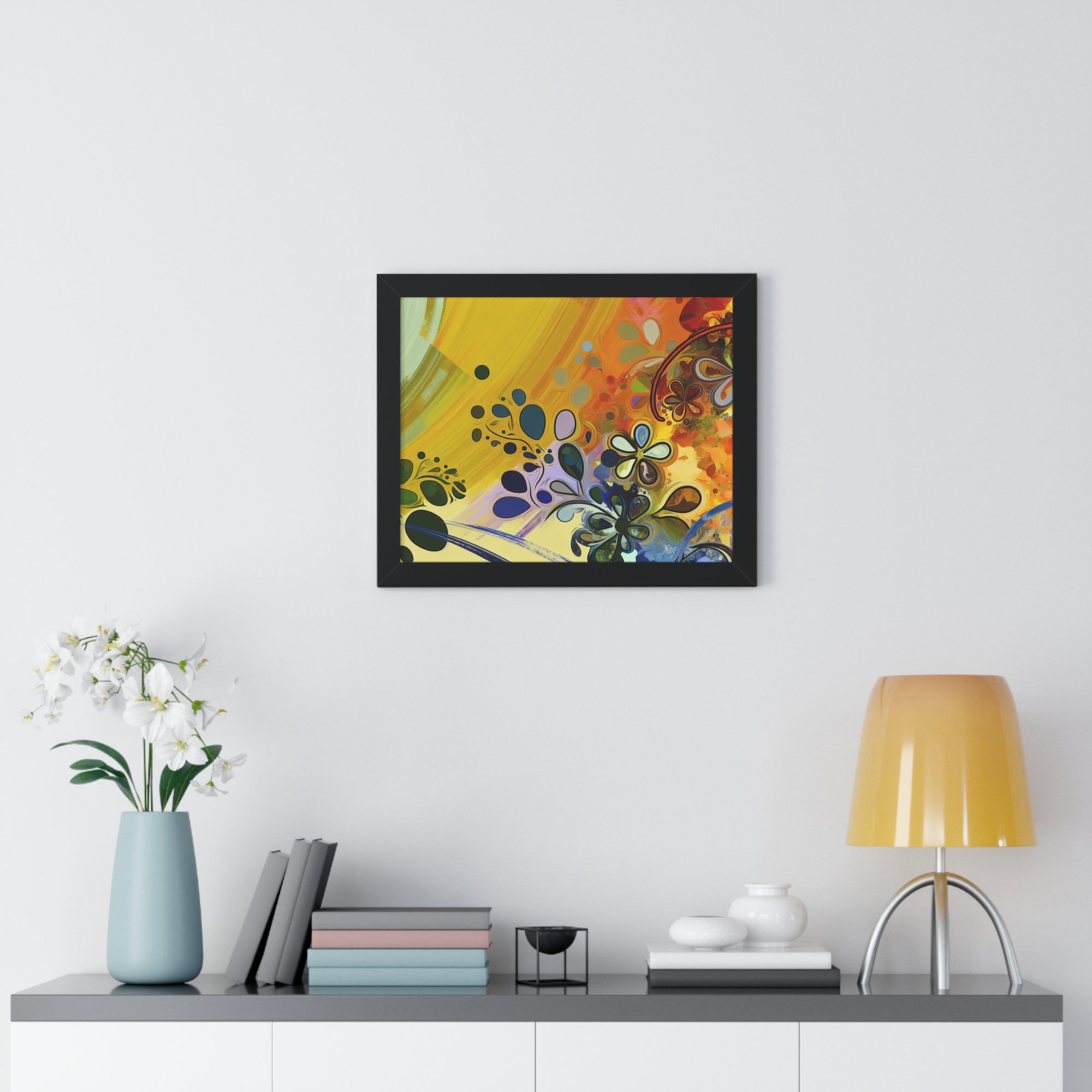 Whimsy in Bloom | Framed Print