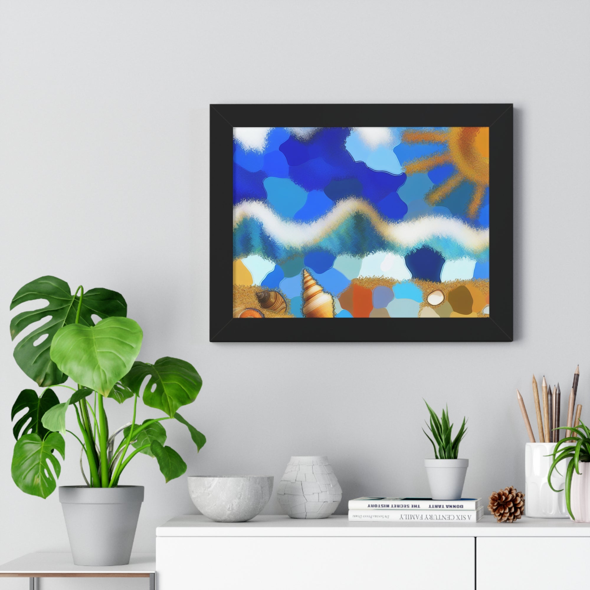 Tidal Dreams and Sunlight | Framed Print