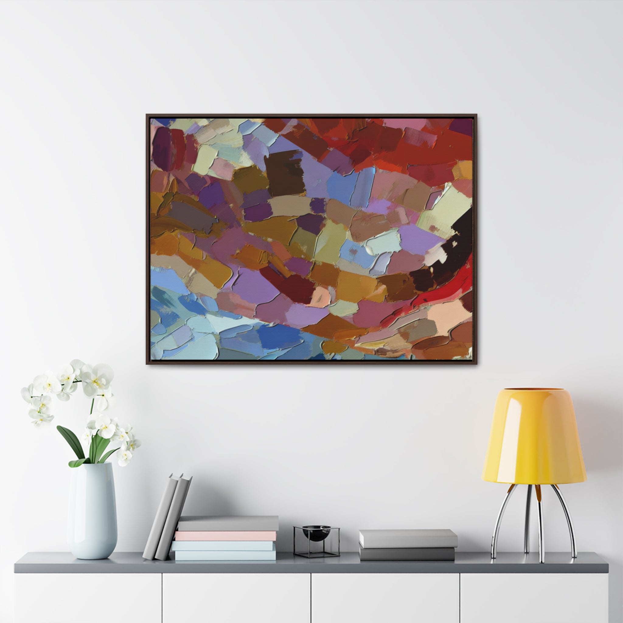 Whispers of Color | Framed Canvas