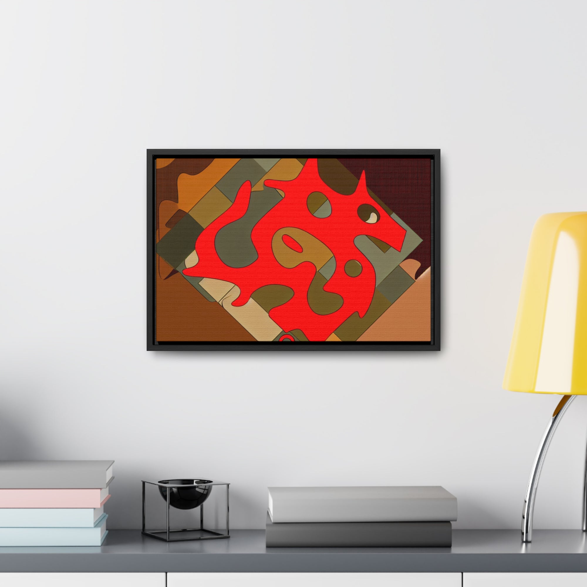 Wild Energy Unleashed | Framed Canvas