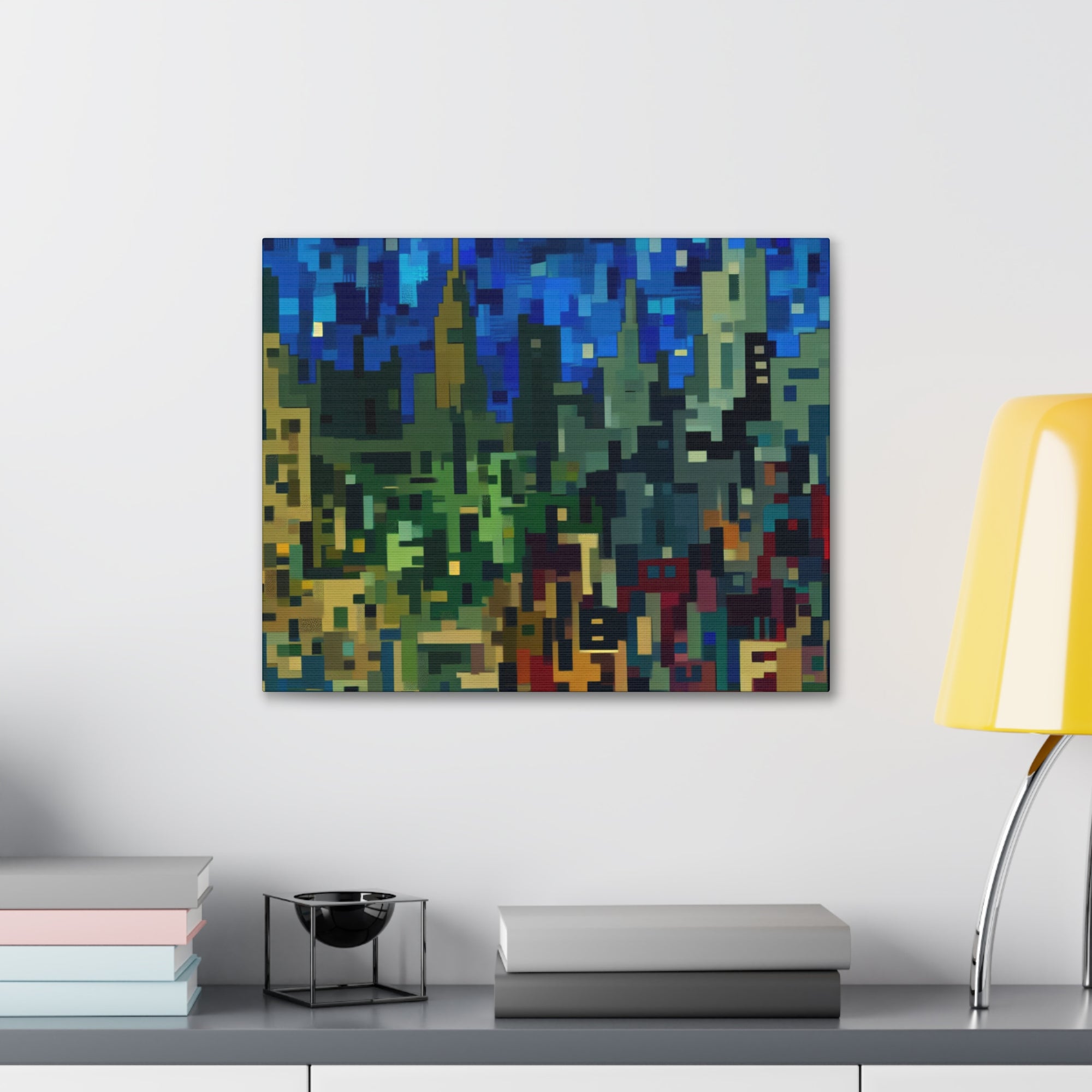 Metalline Urban Reverie | Canvas