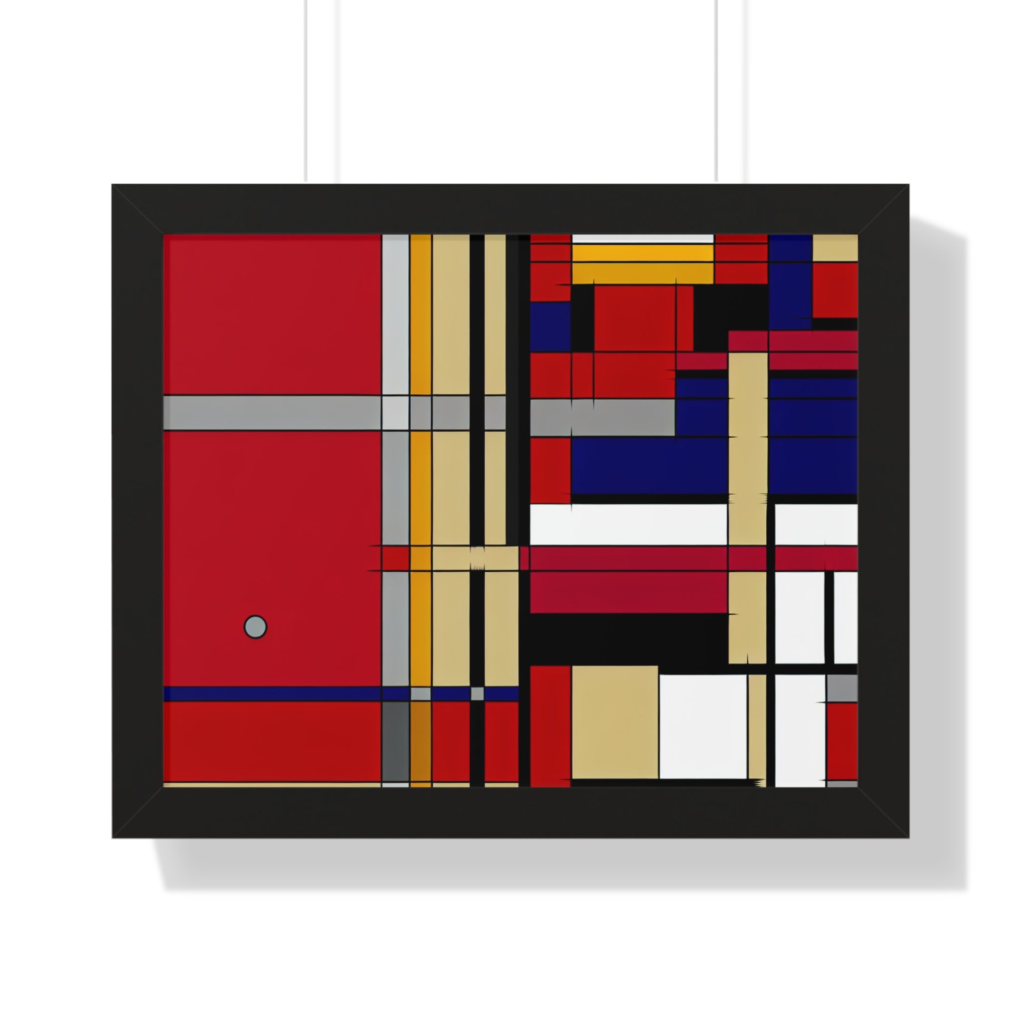 Dynamic Harmony of Shapes | Framed Print