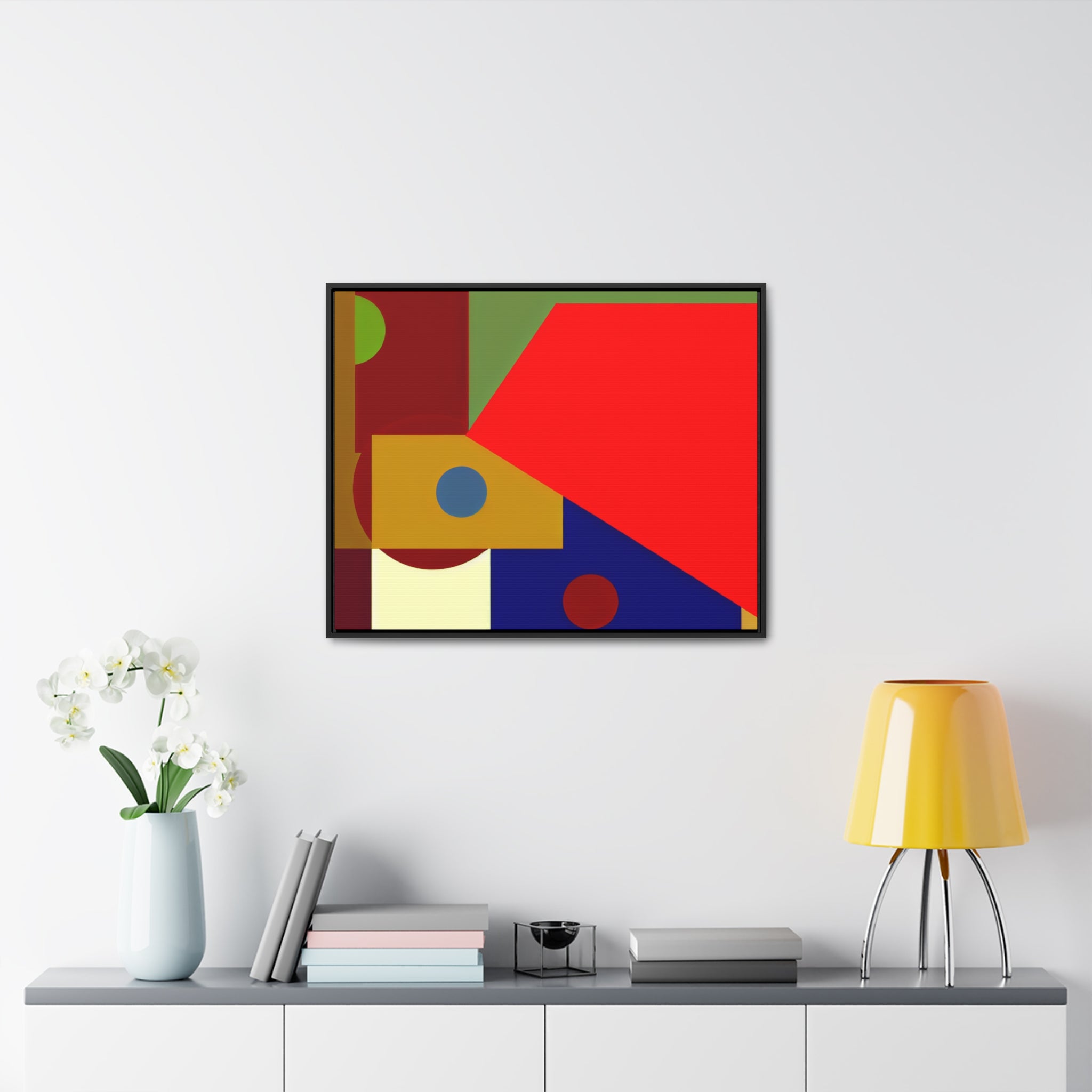 Eloquent Motion and Form | Framed Canvas