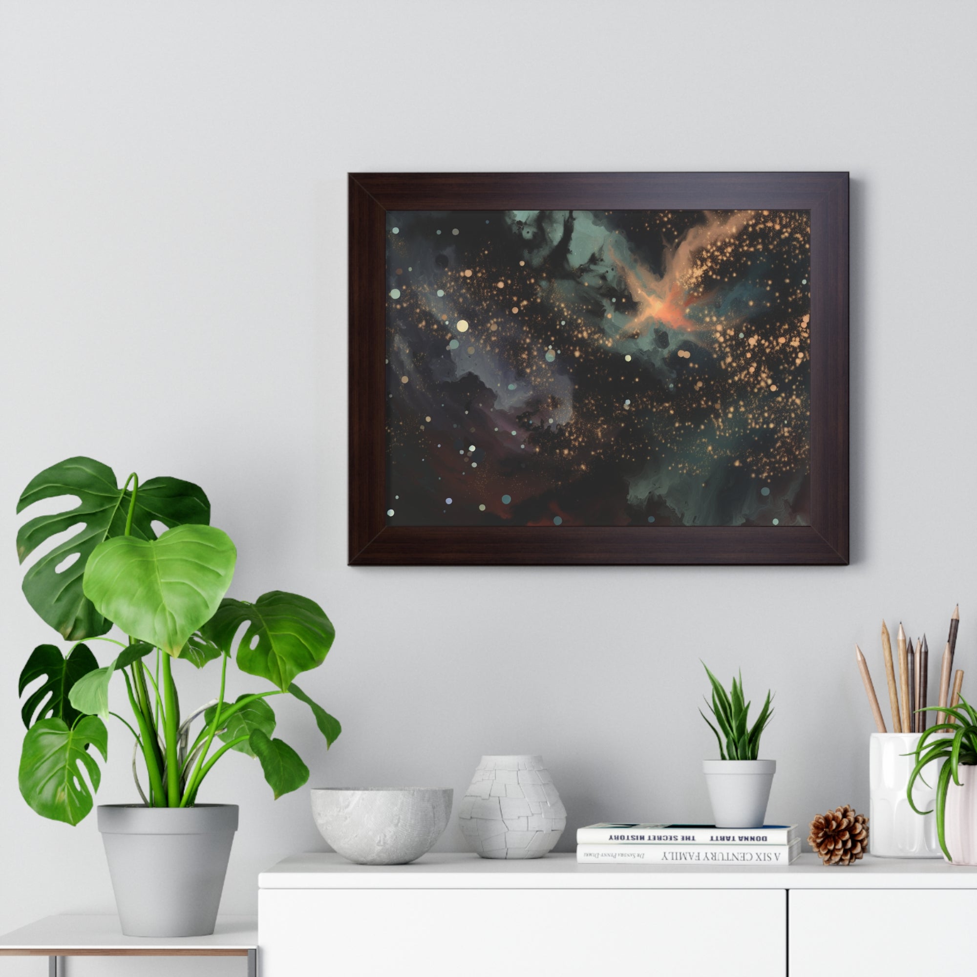 Ethereal Whispers of Infinity | Framed Print