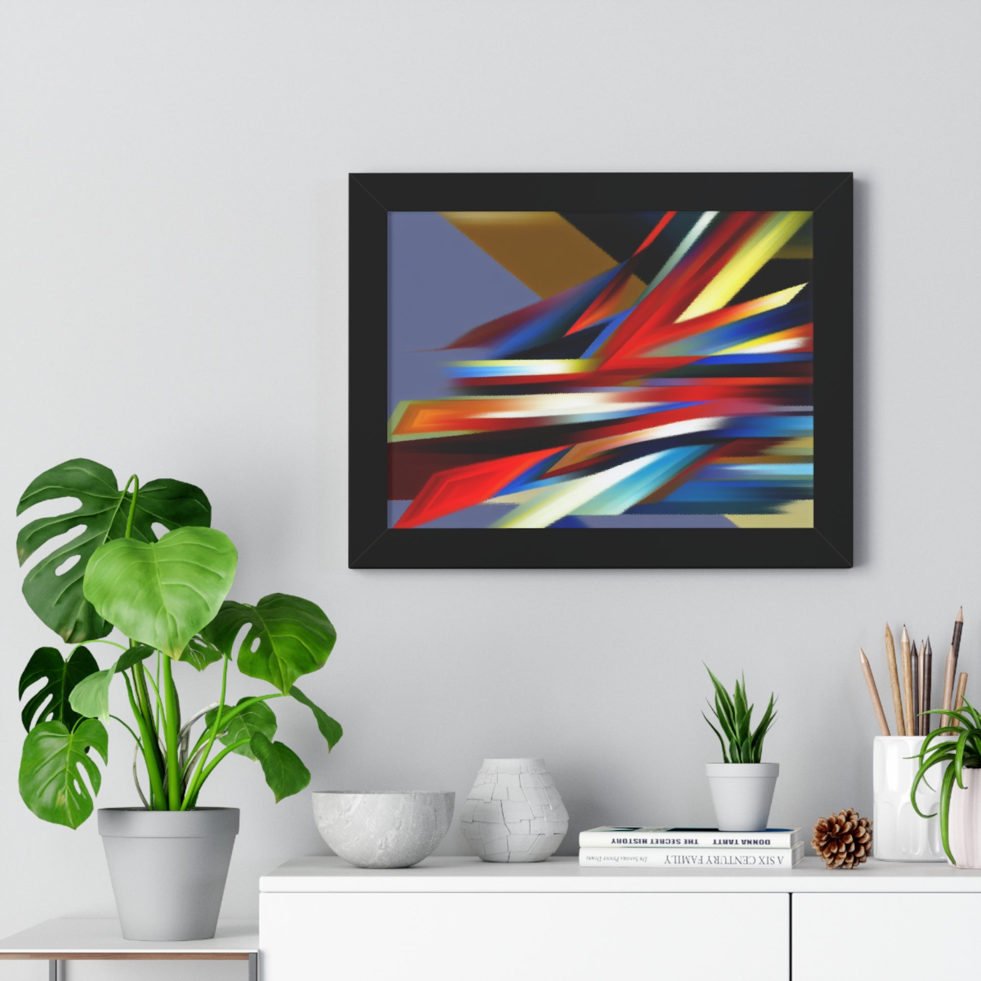 Chaotic Harmony Expressed | Framed Print