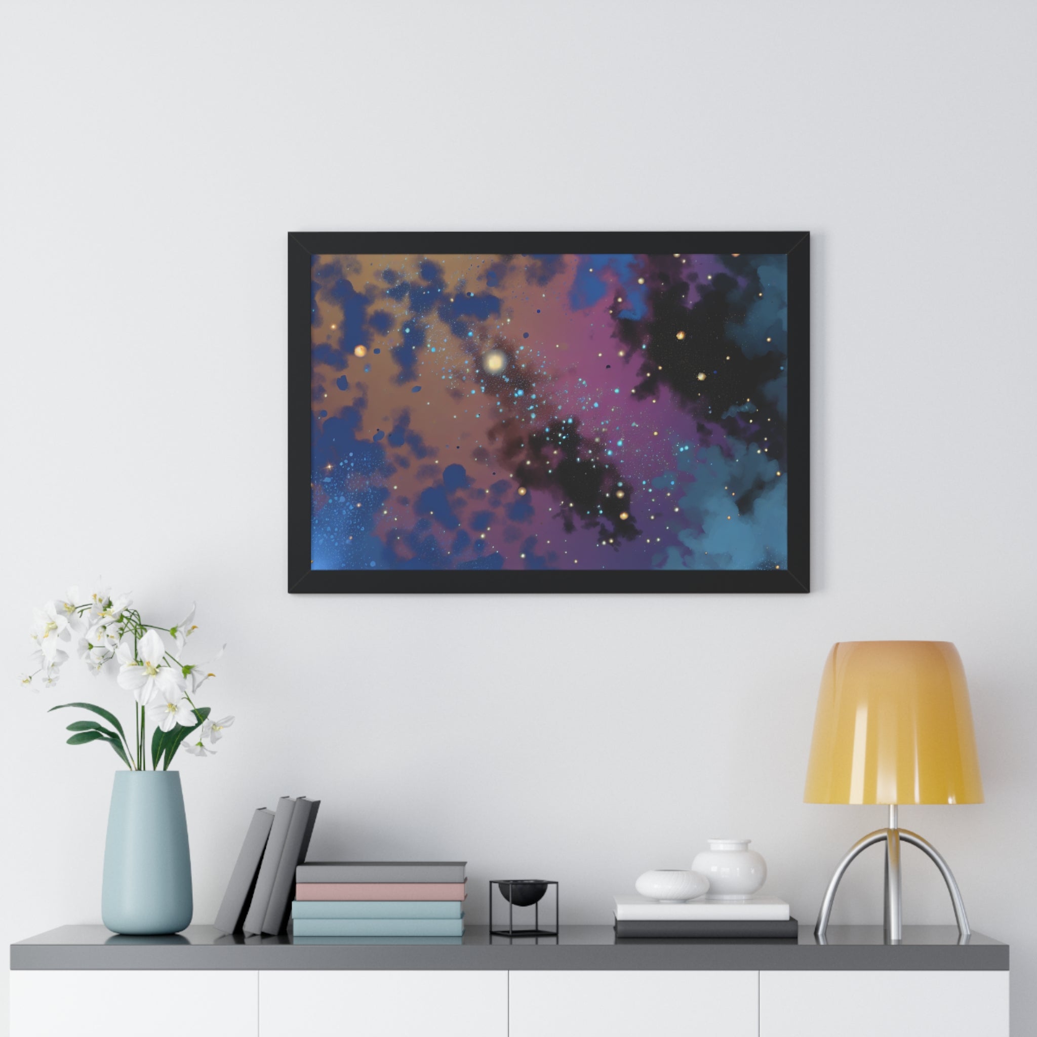 Galactic Whispers and Dreams | Framed Print