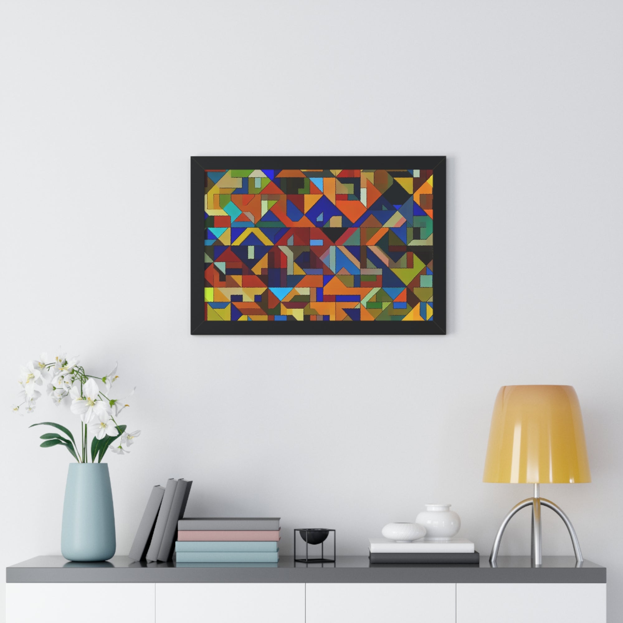 Kaleidoscope of Motion | Framed Print