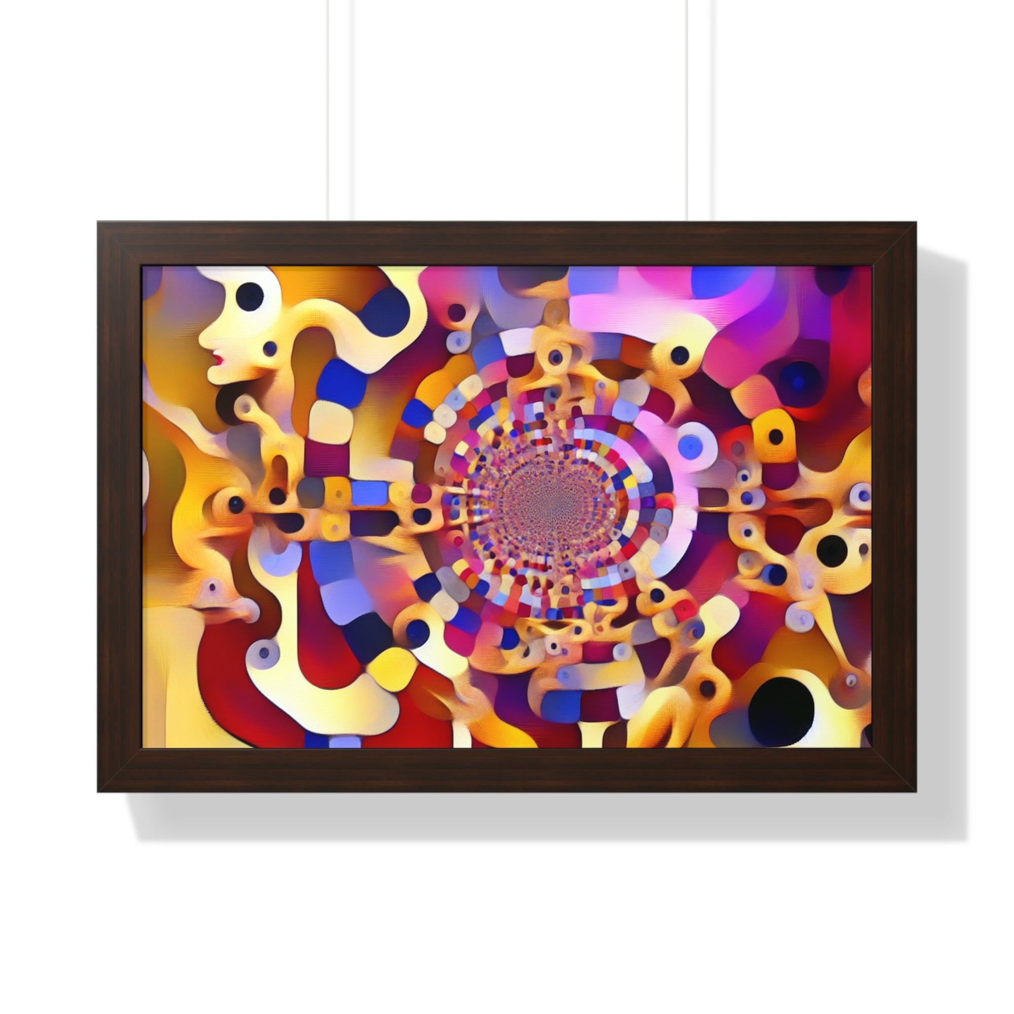 Whispers of Color Dreams | Framed Print