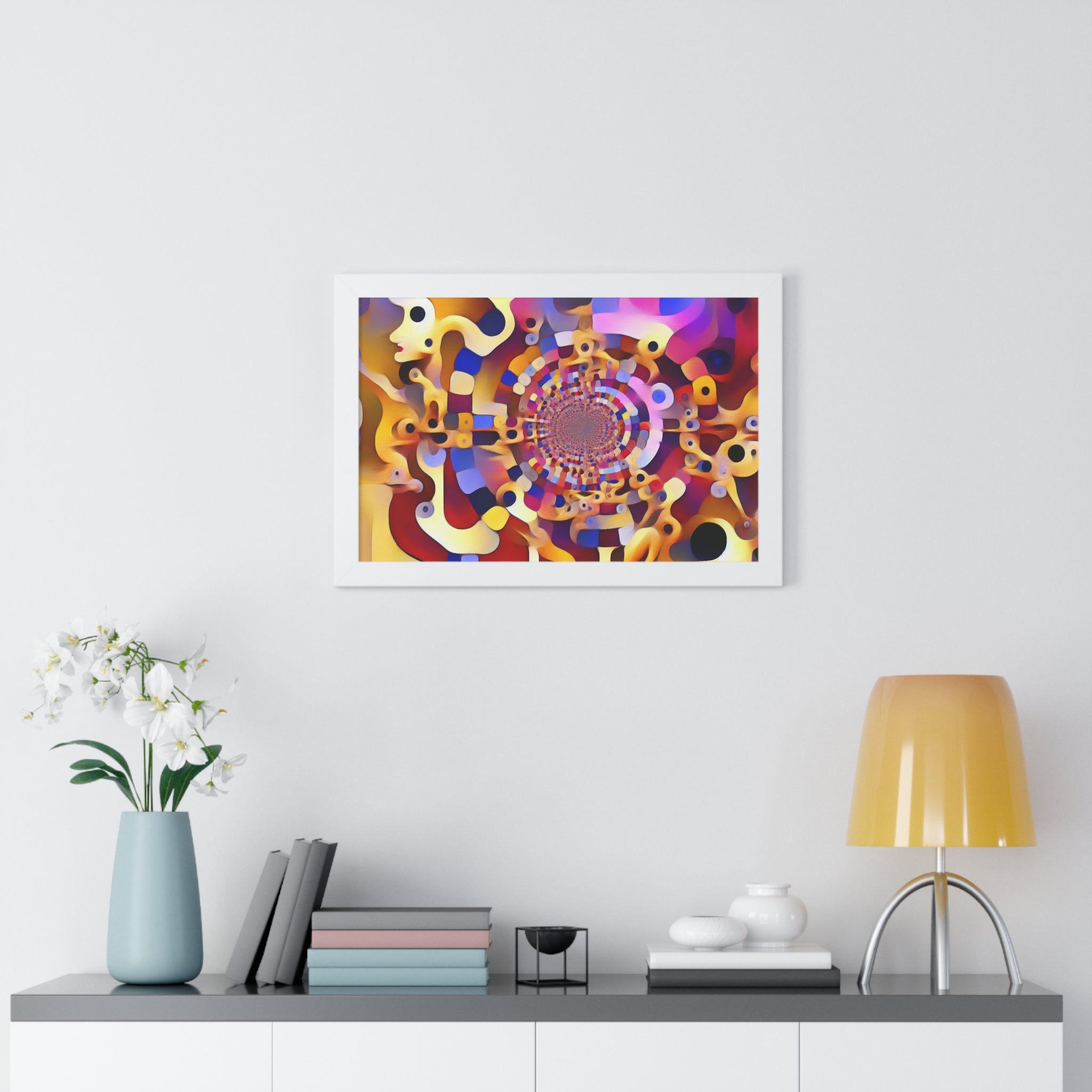 Whispers of Color Dreams | Framed Print