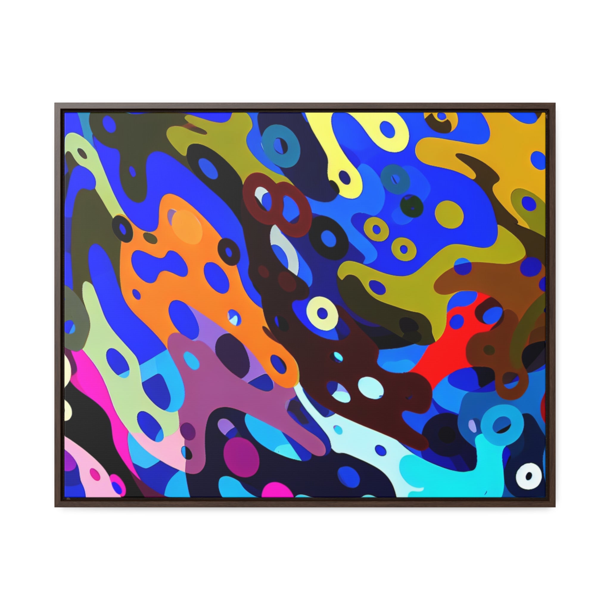 Anime Symphony in Color | Framed Canvas