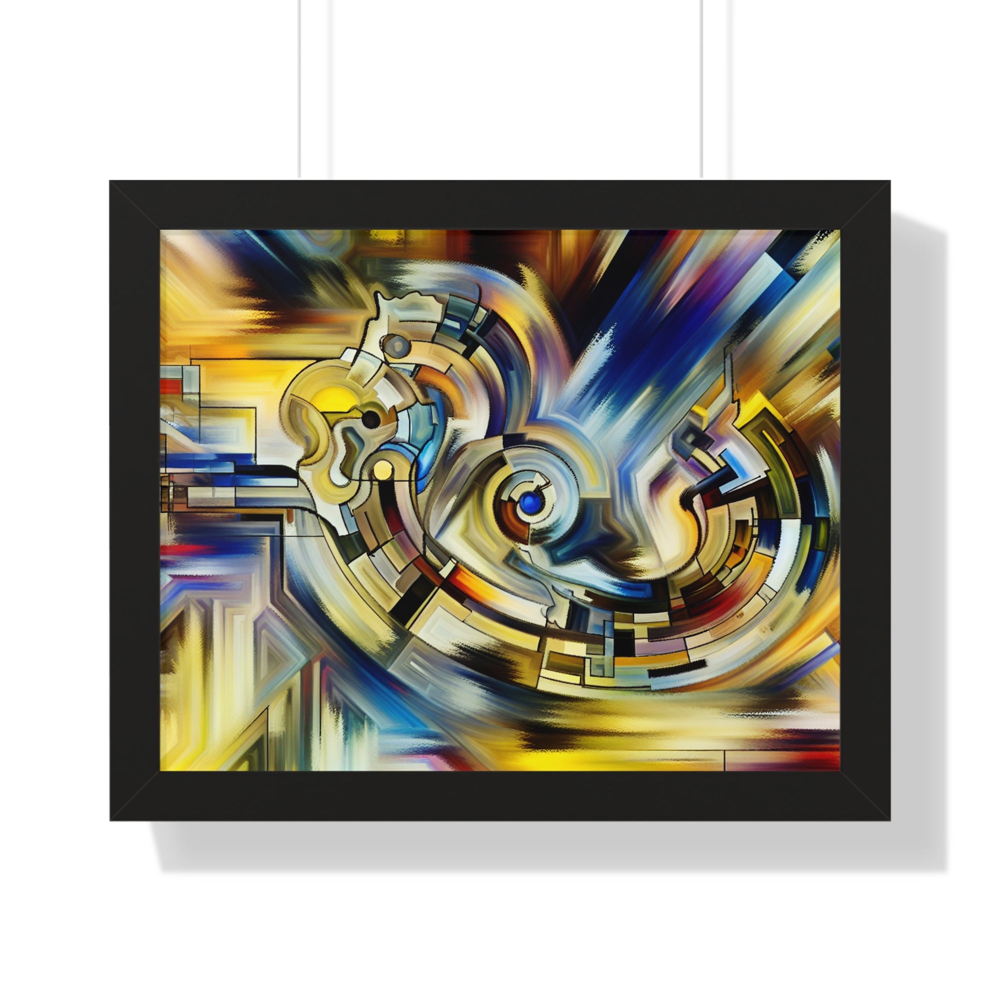 Kinetic Symphony of Chaos | Framed Print