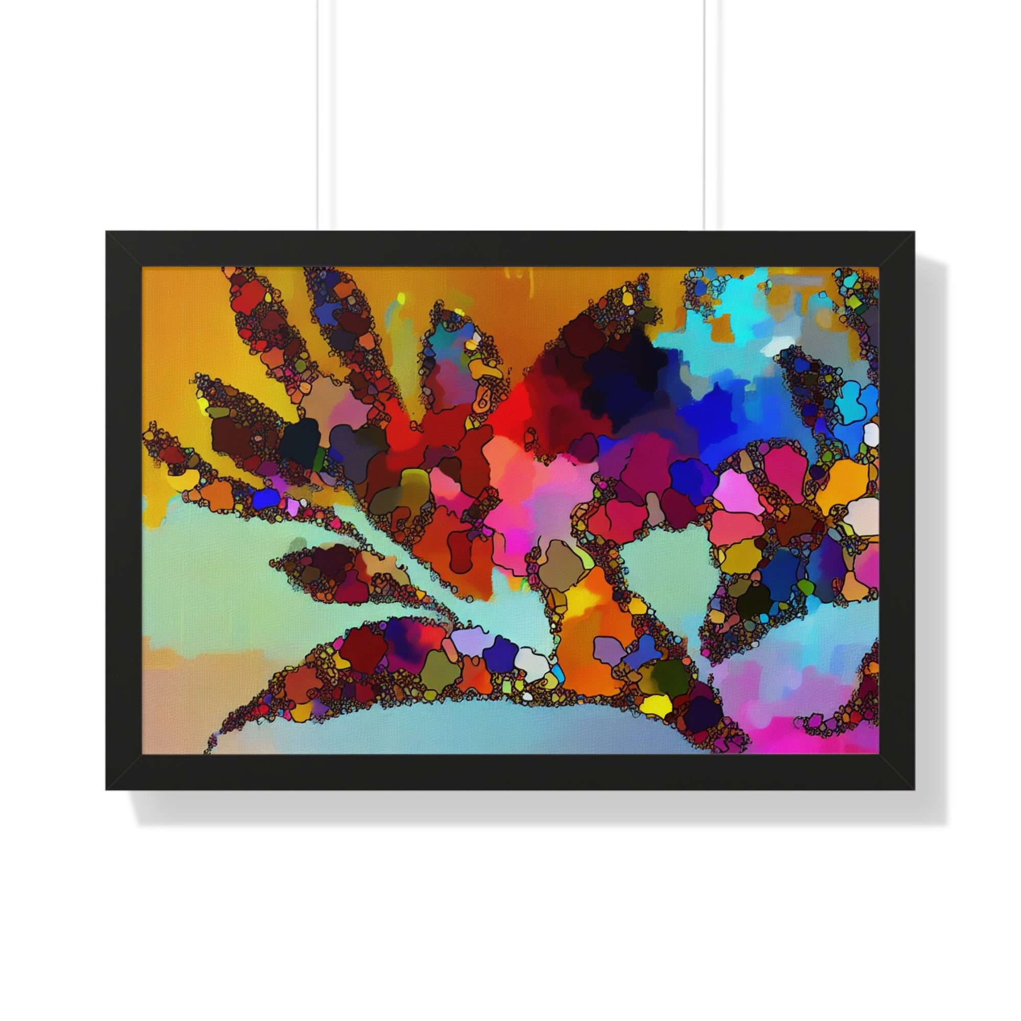 Botanical Rhythm and Flow | Framed Print