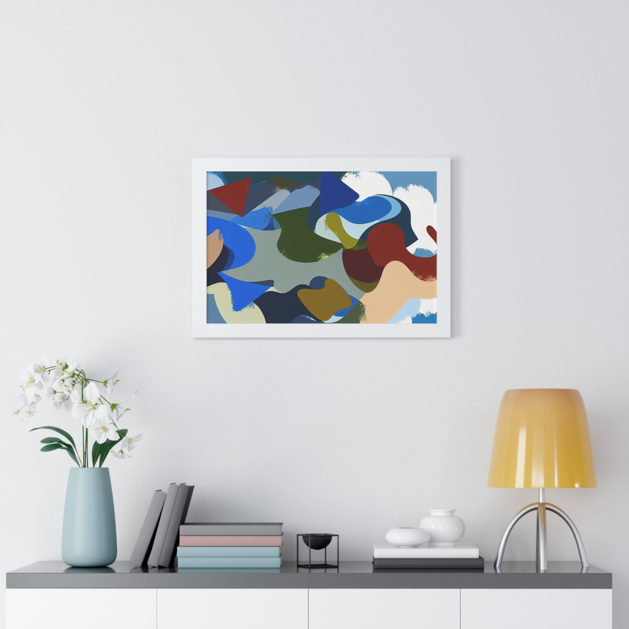 Elysian Echoes of Earth | Framed Print