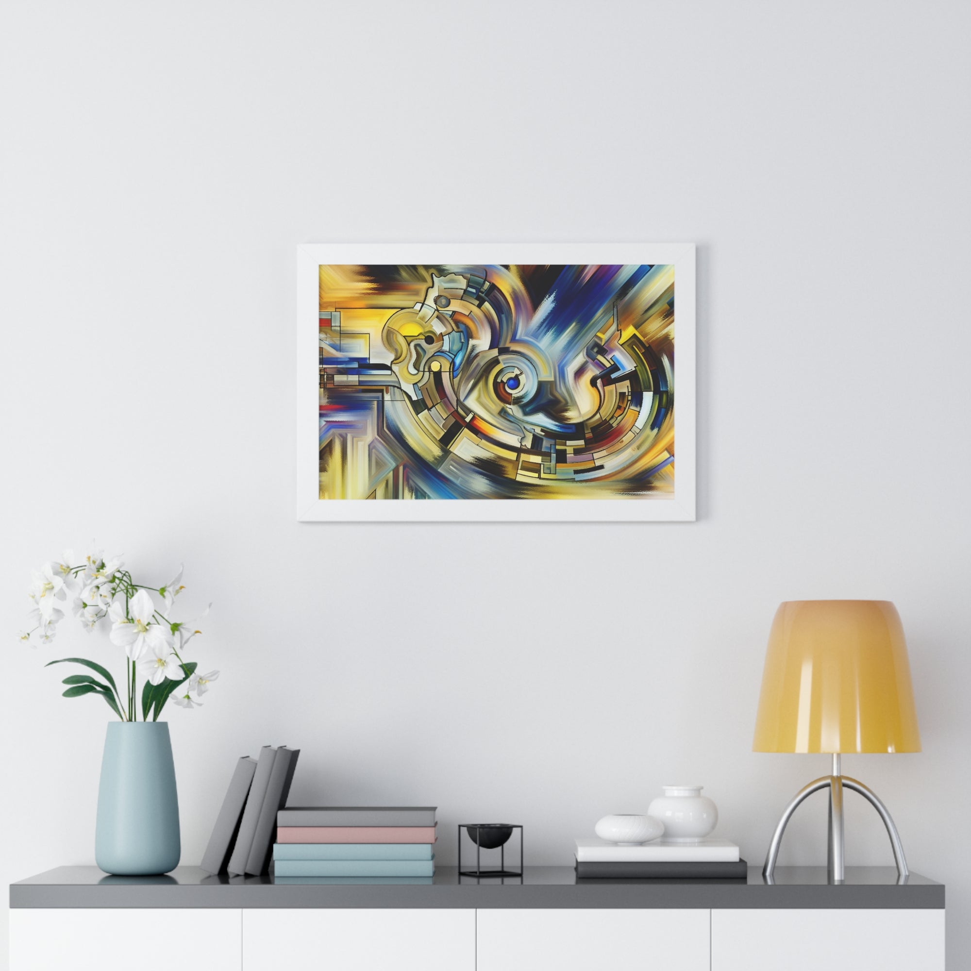 Kinetic Symphony of Chaos | Framed Print