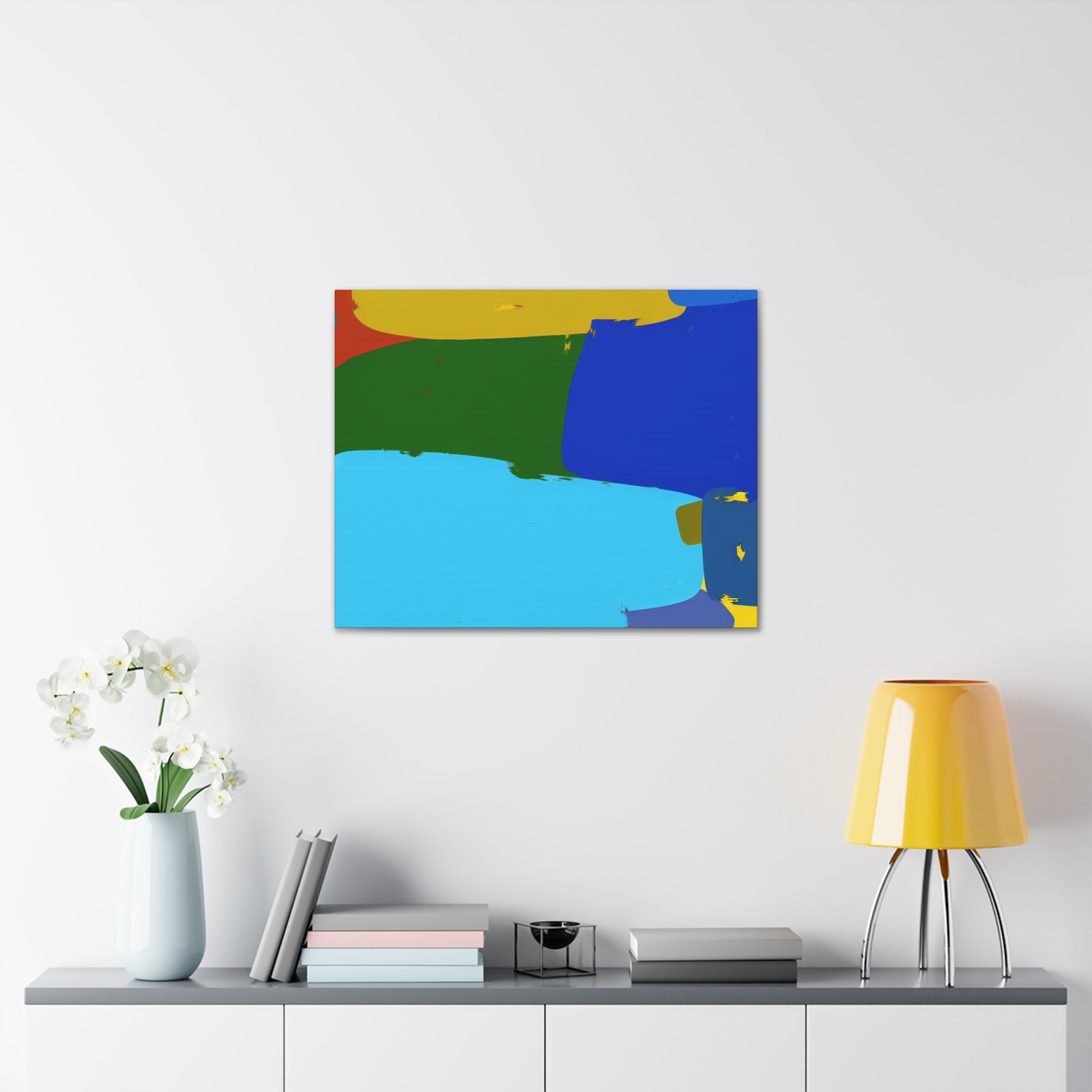 Vibrant Echoes of Energy | Canvas