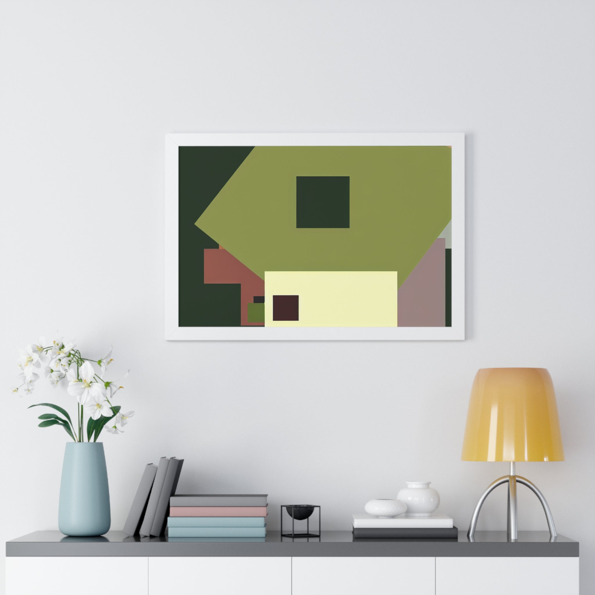 Whispers of Geometry | Framed Print