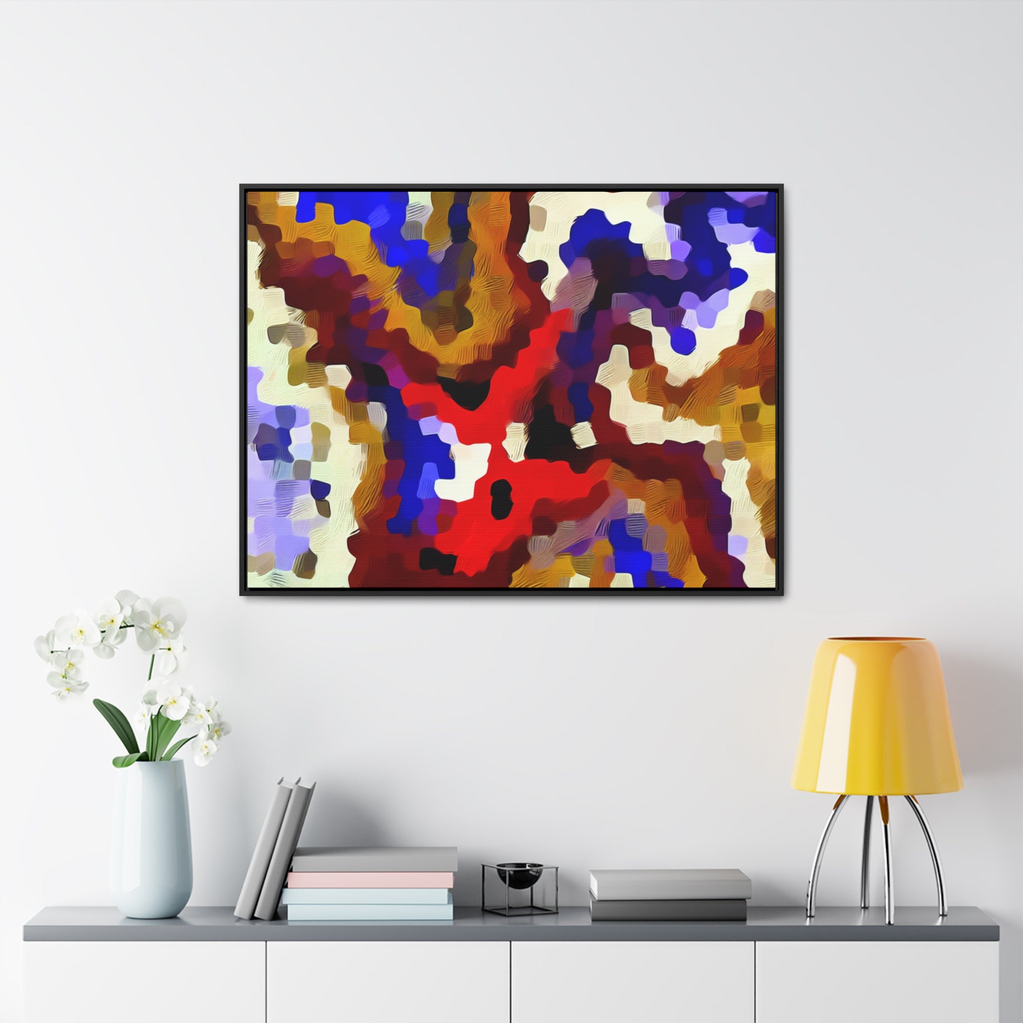 Euphoria and Turbulence | Framed Canvas