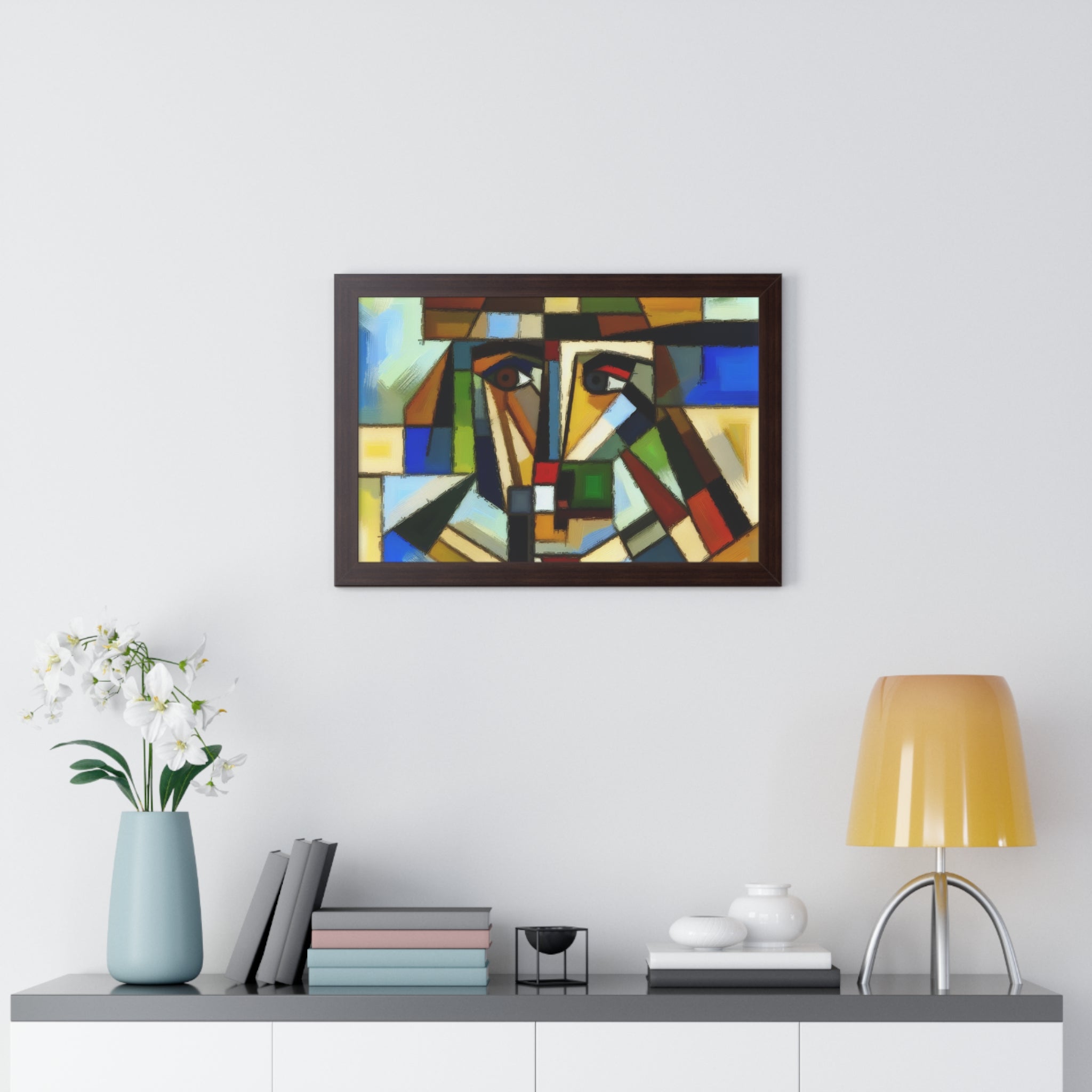 Shattered Reflections and Echoes | Framed Print