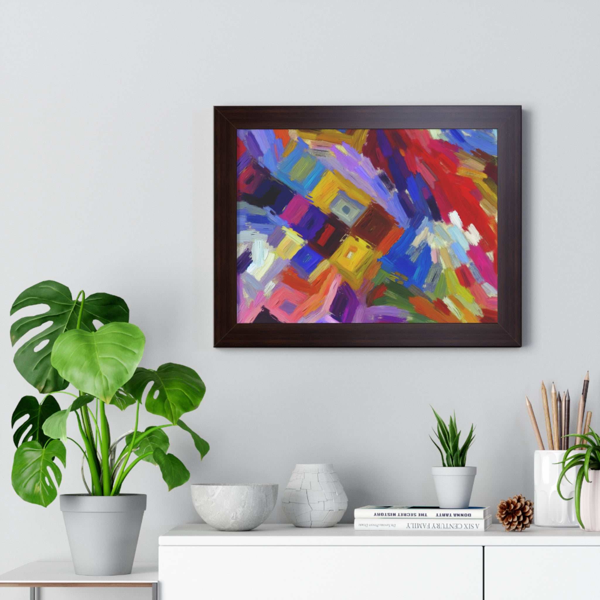 Chromatic Serenade | Framed Print