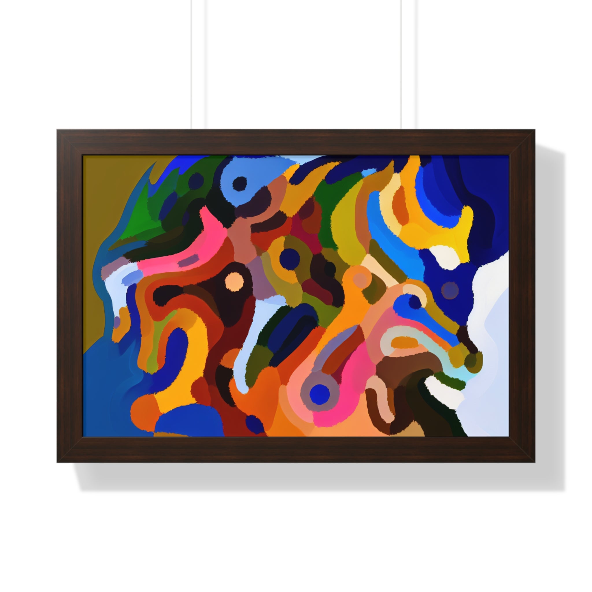 Primal Whispers of Motion | Framed Print