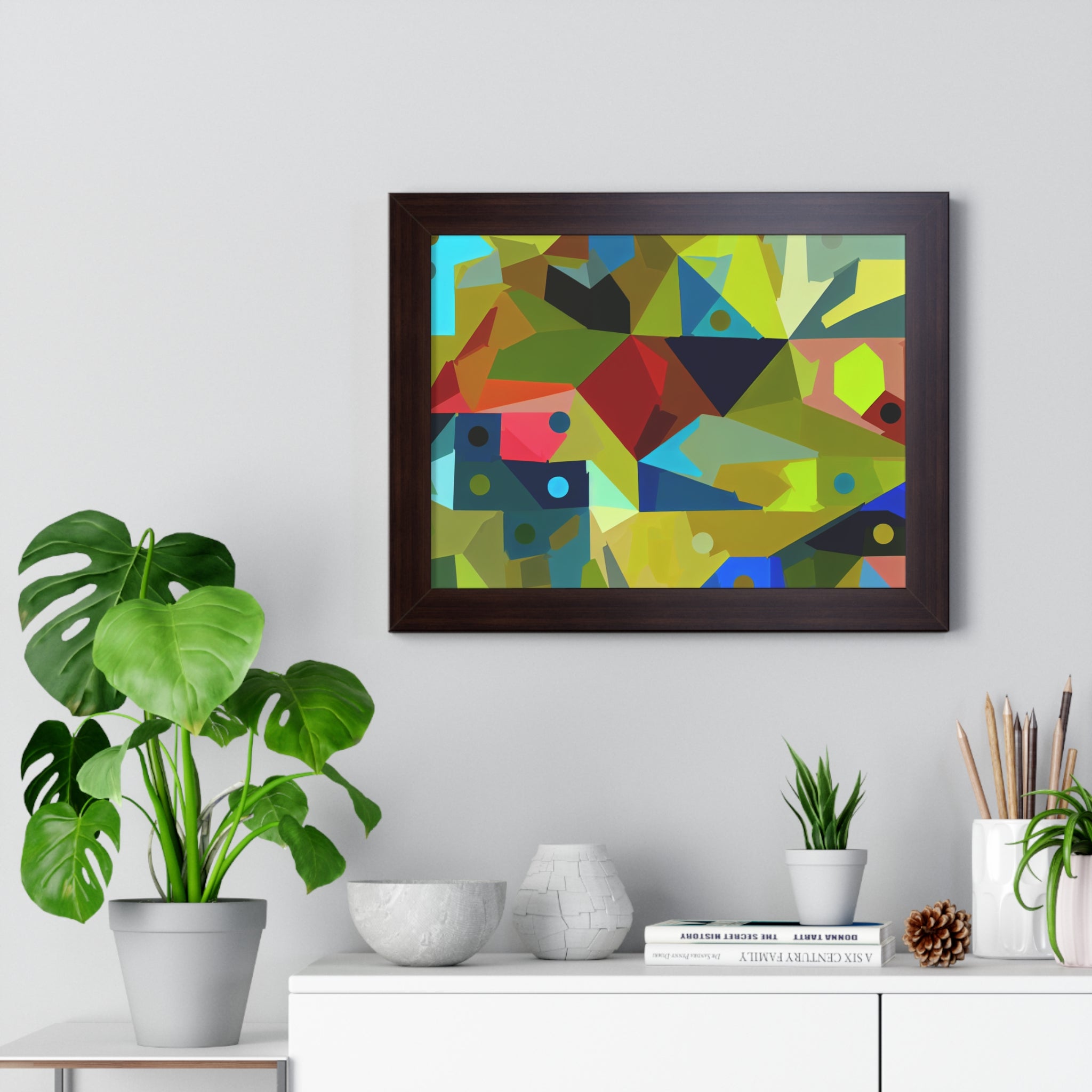 Kaleidoscope of Dimensions | Framed Print