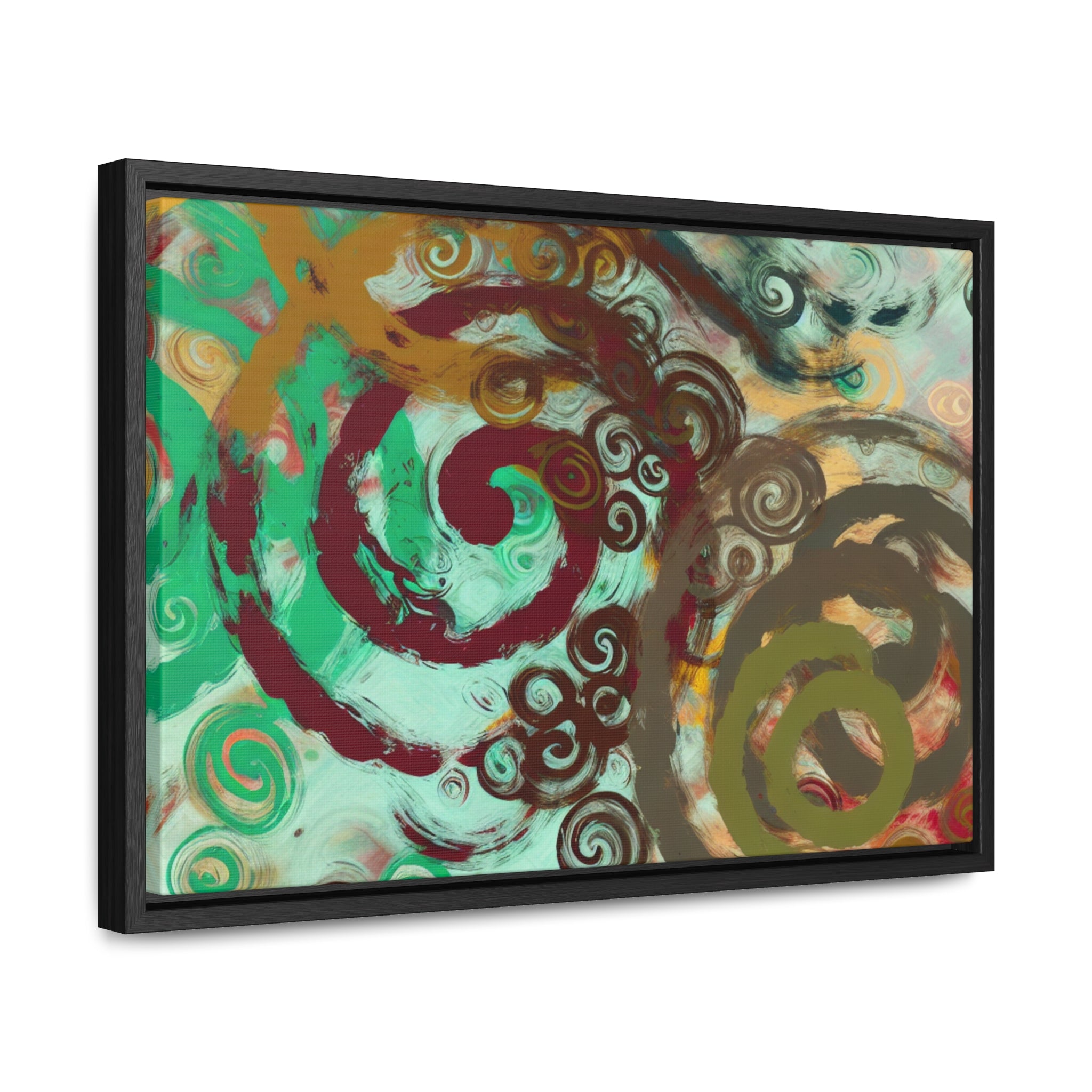 Dance of Colors | Framed Canvas