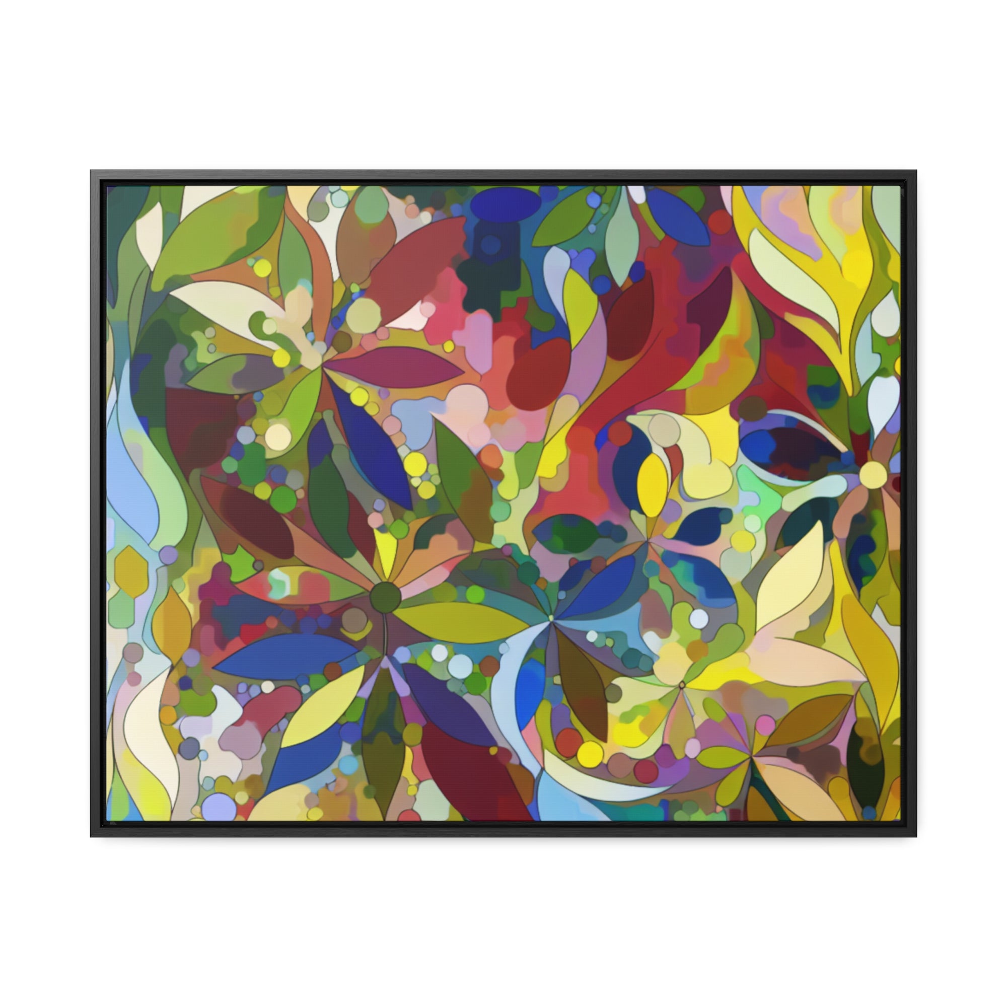 Botanical Whispers and Dreams | Framed Canvas