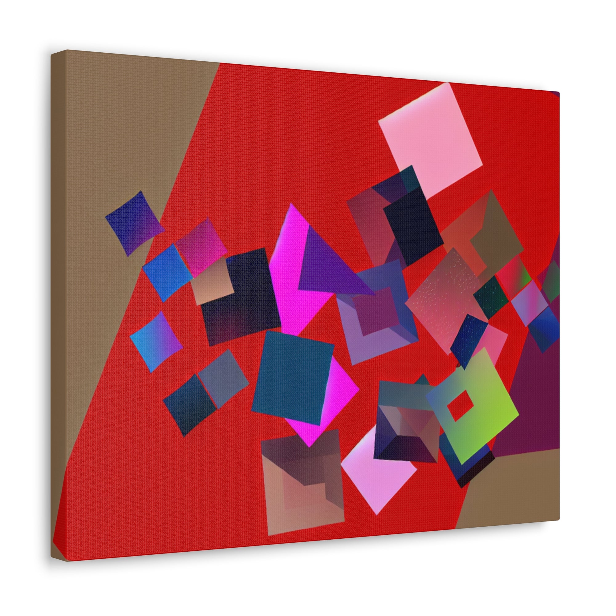 Vibrant Square Serenade | Canvas