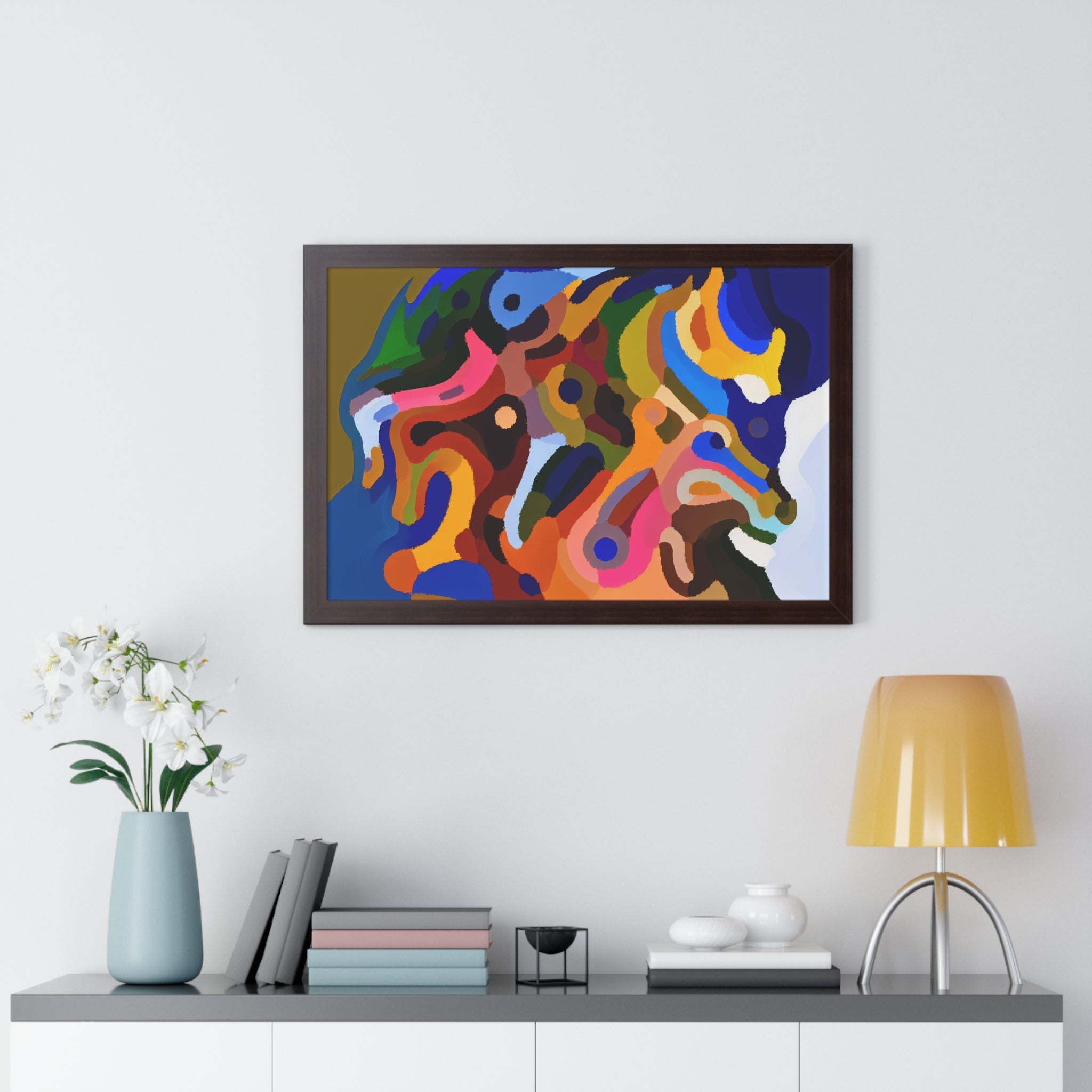 Primal Whispers of Motion | Framed Print