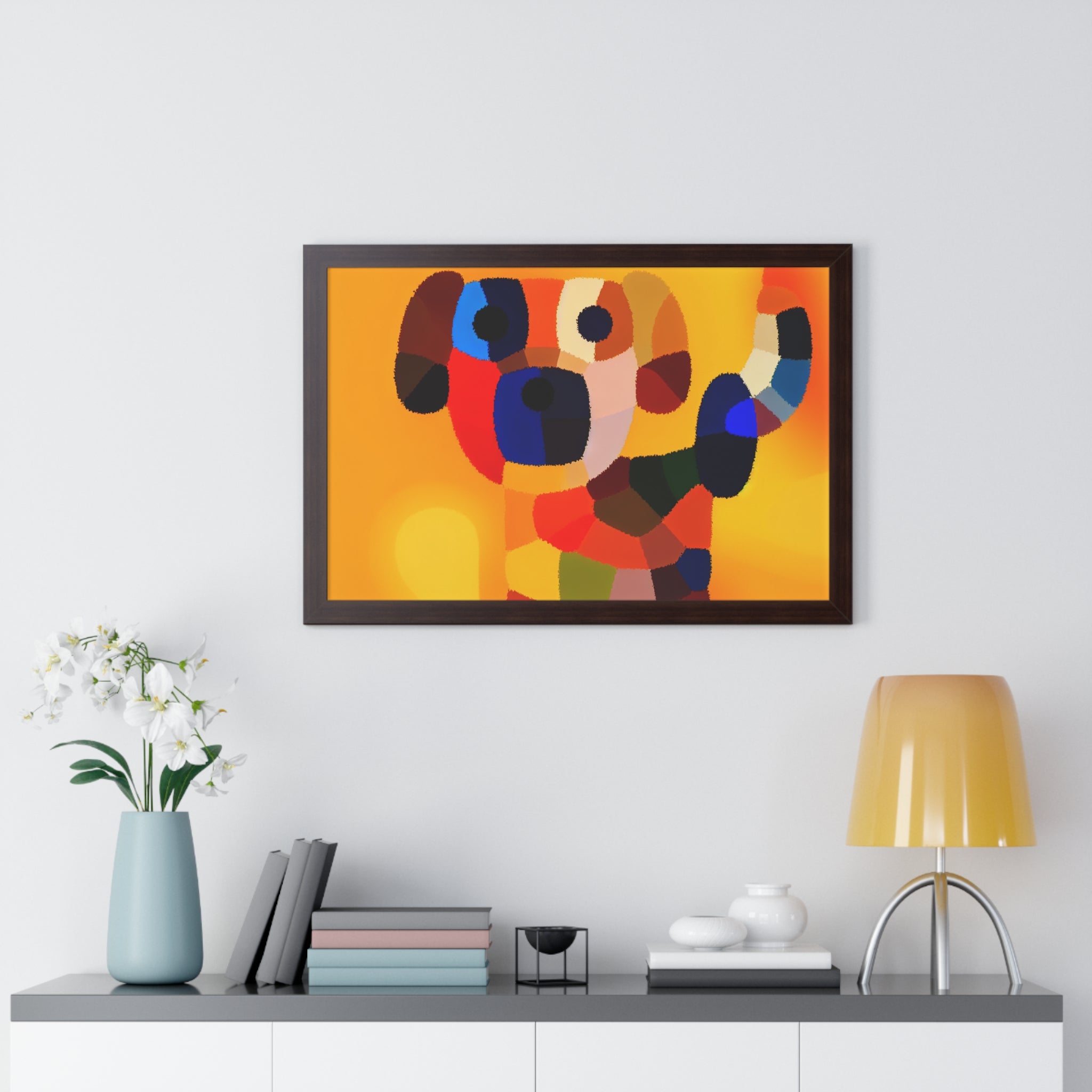 Patches of Playfulness | Framed Print