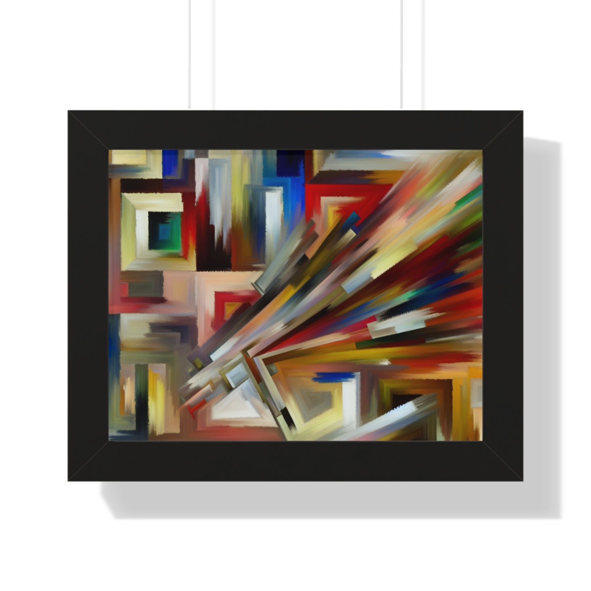 Urban Velocity and Chaos | Framed Print