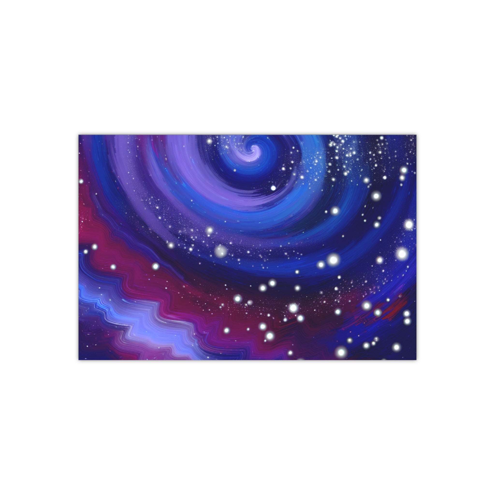 Celestial Whirlwind Dreams | Satin Print