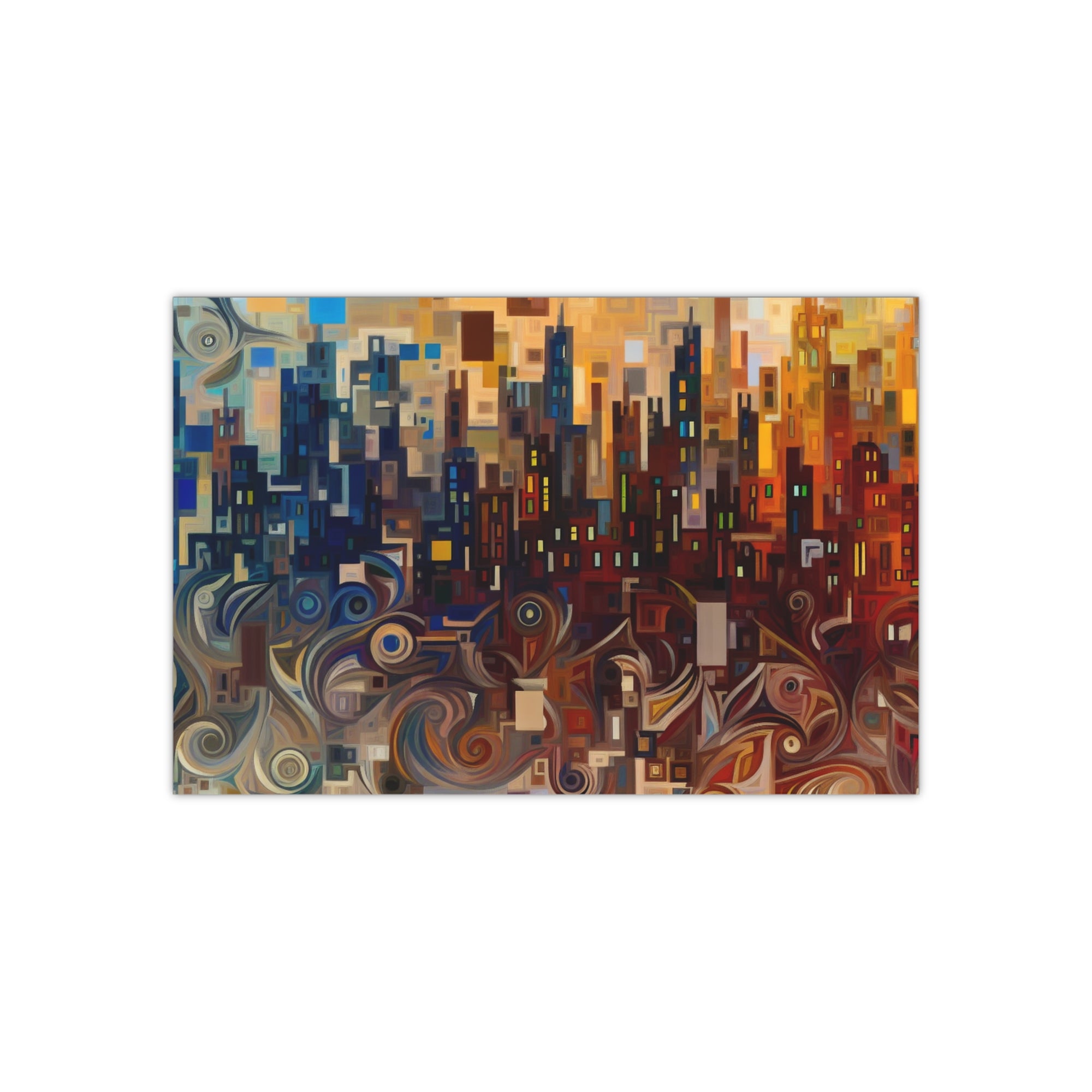 Metropolitan Rhythm | Satin Print