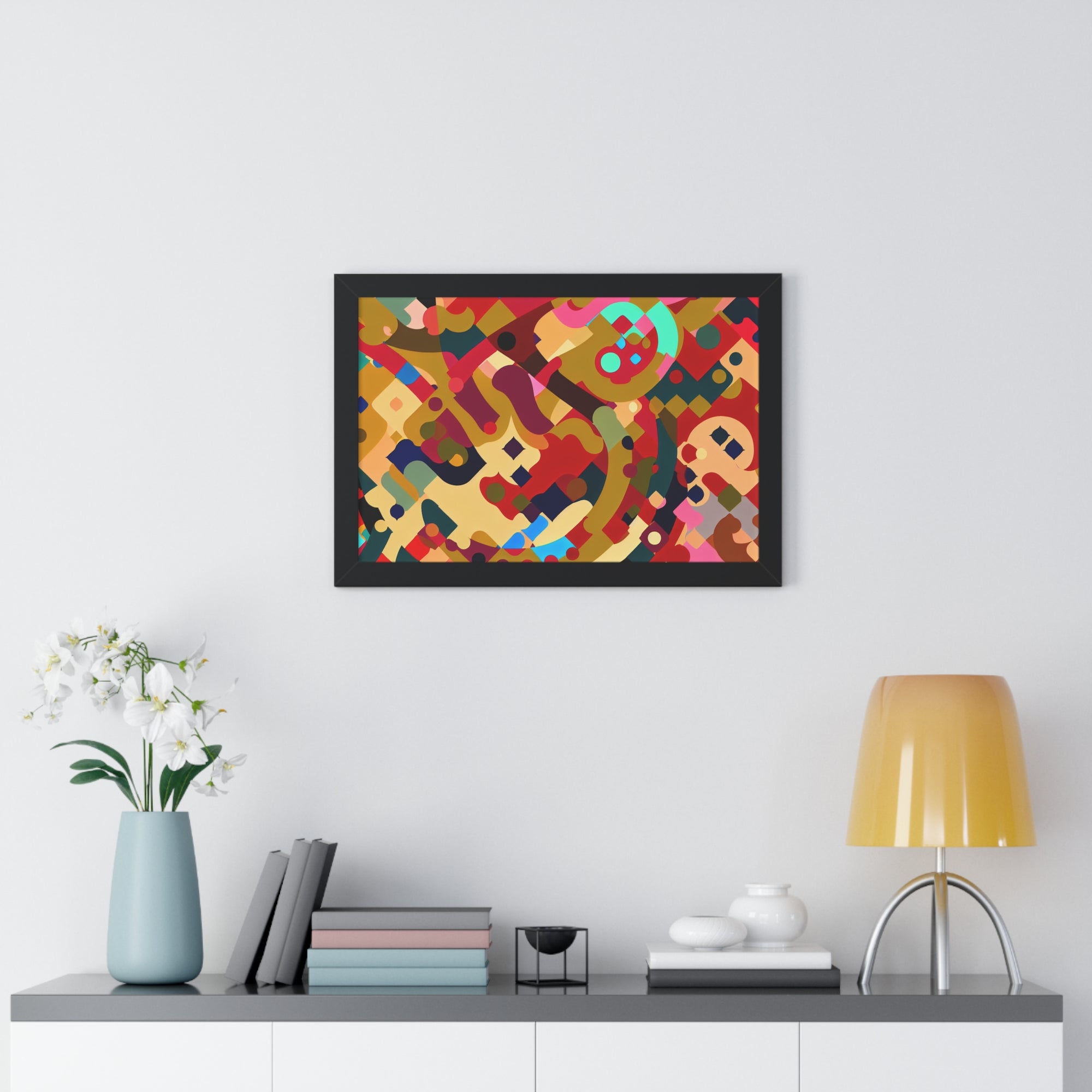 Whispers of Color and Form | Framed Print