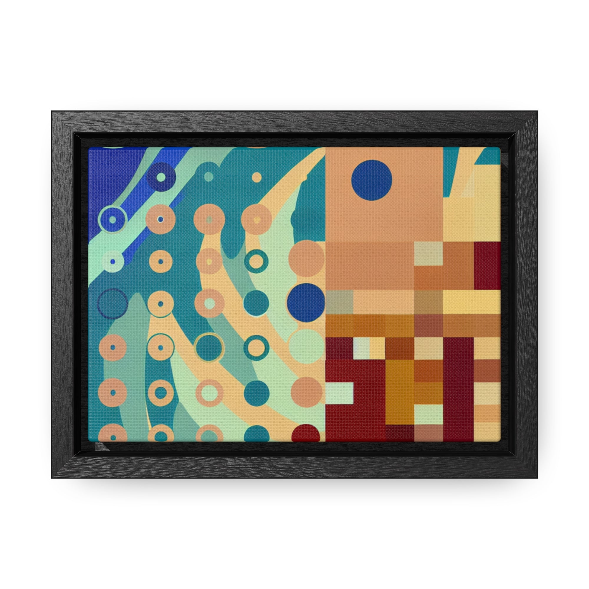 Whirlwind of Colors | Framed Canvas