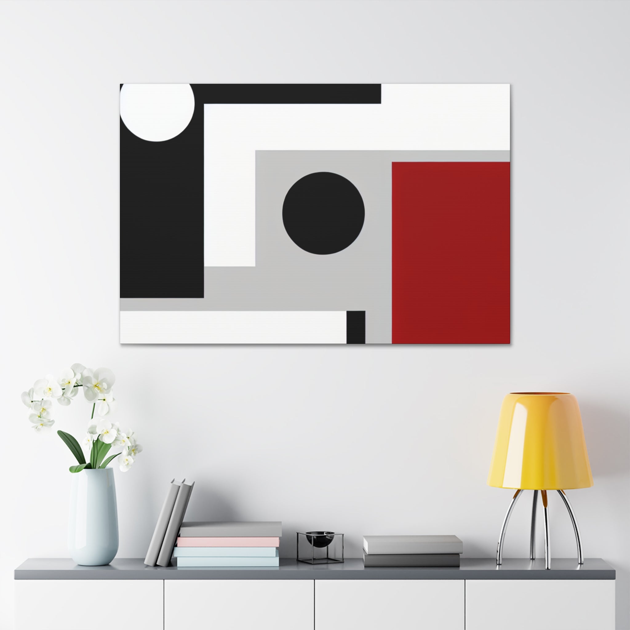 Geometric Reverie and Contrast | Canvas