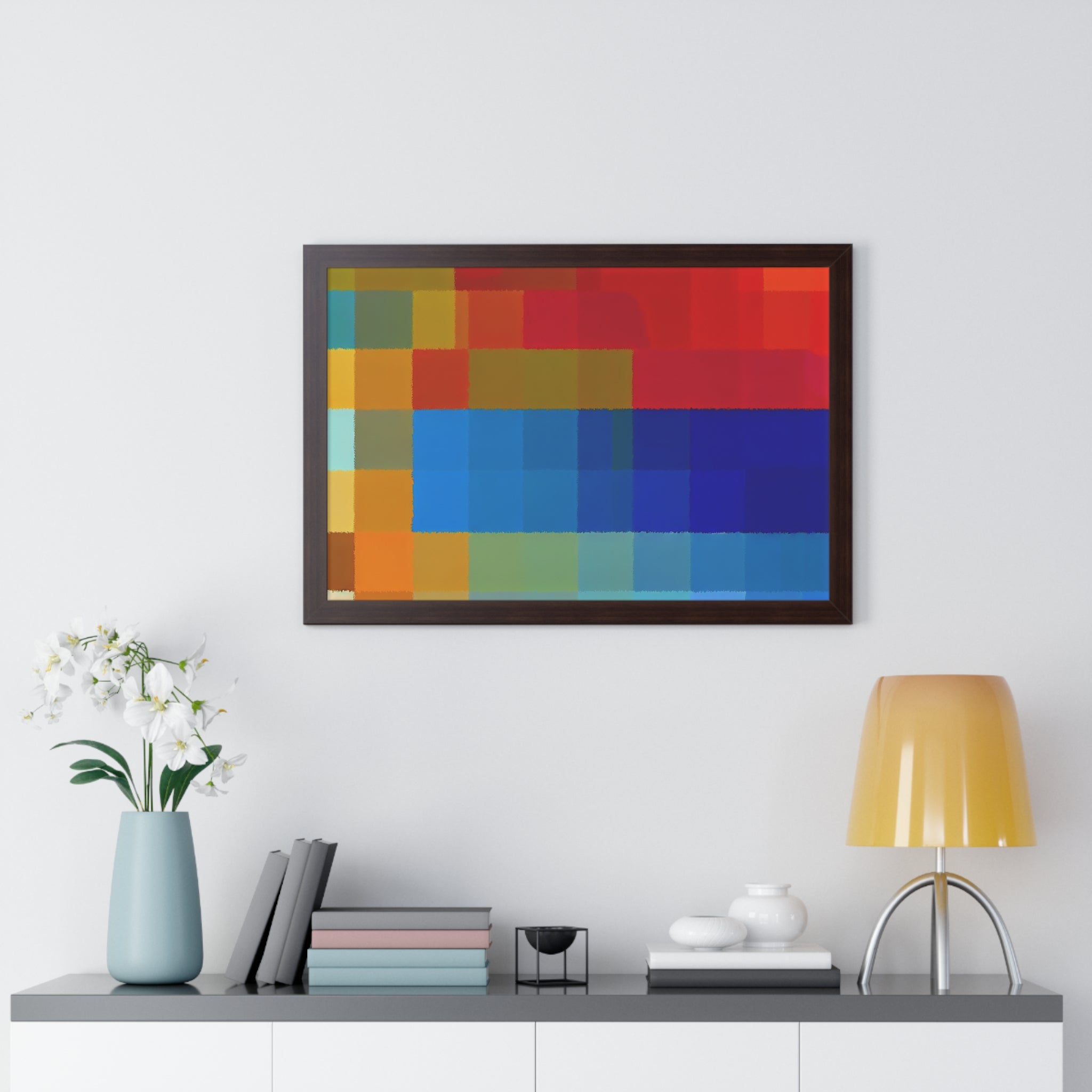 Rhythm of Color | Framed Print