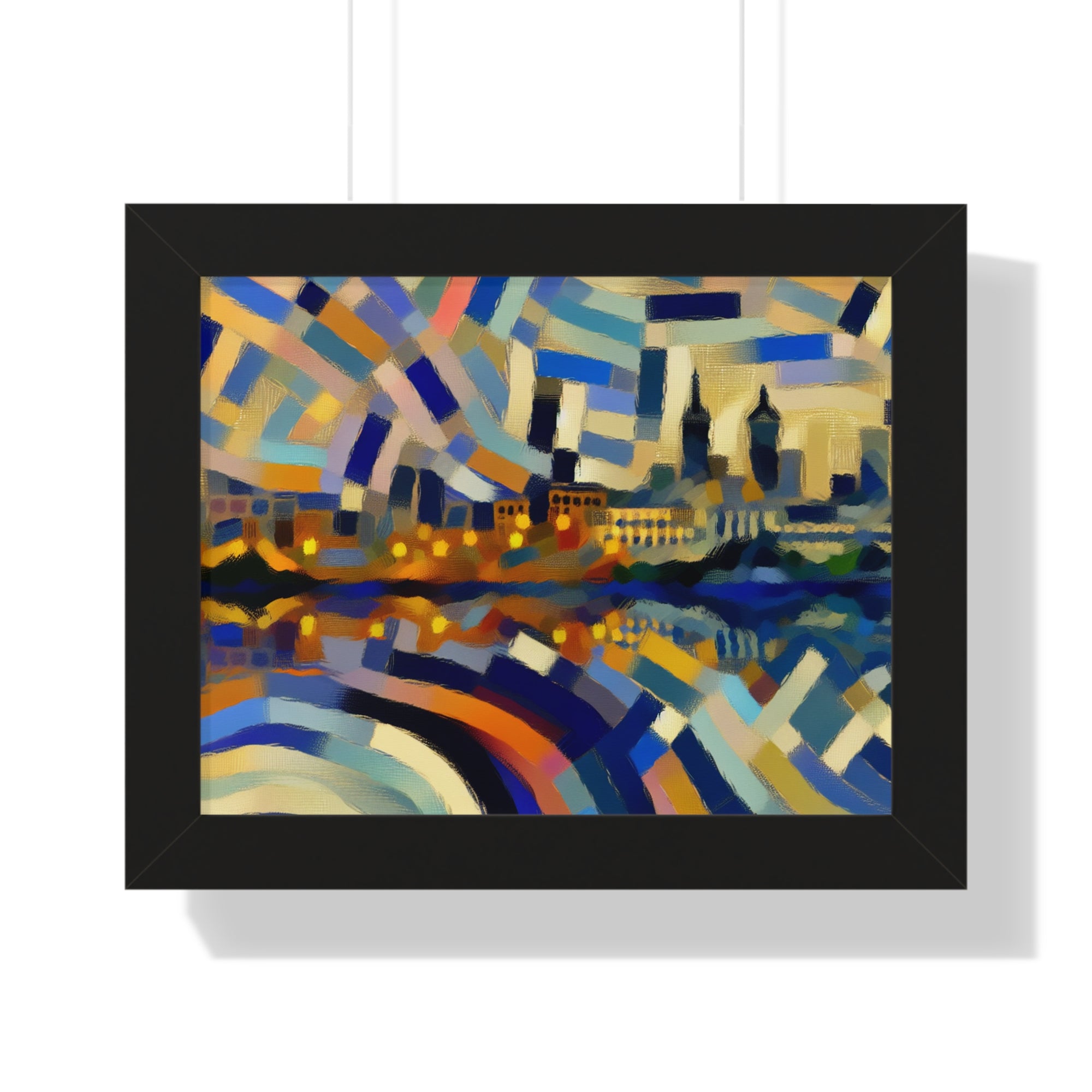 Urban Mirage and Flow | Framed Print